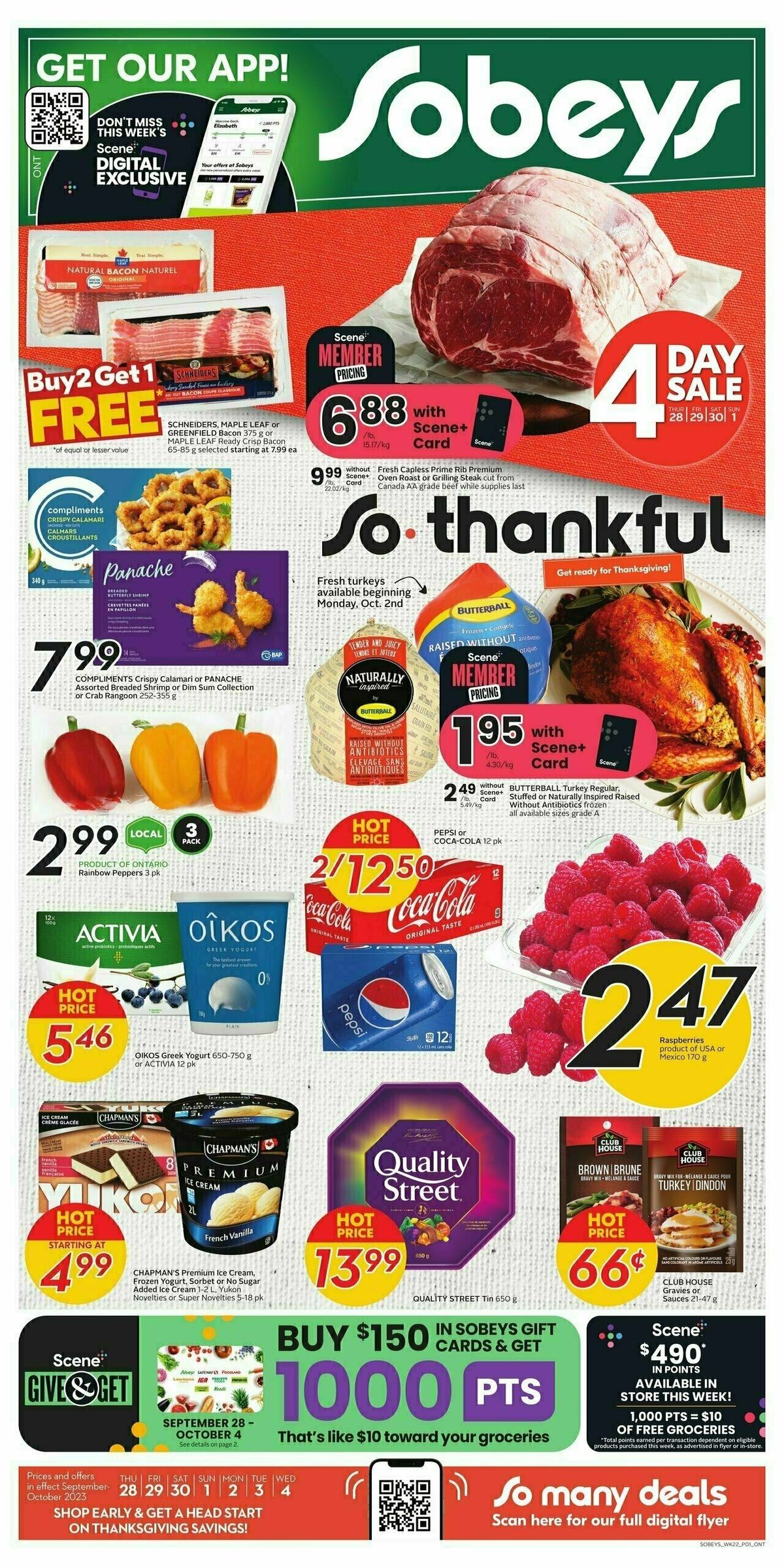 Sobeys Flyer from September 28