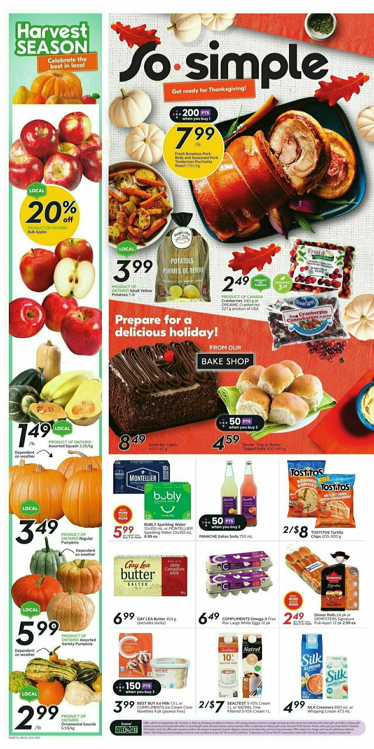 Sobeys Flyer from September 28