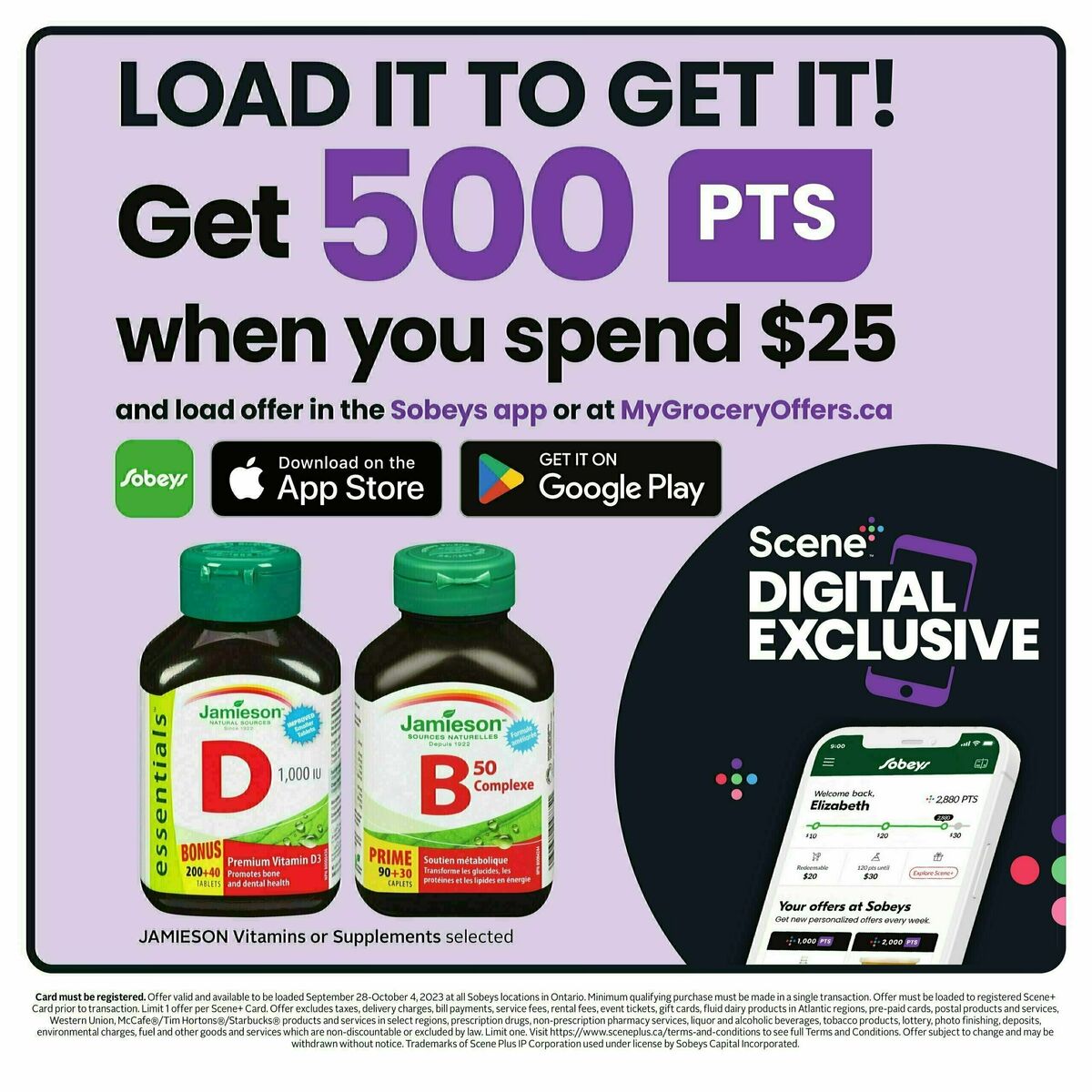 Sobeys Flyer from September 28