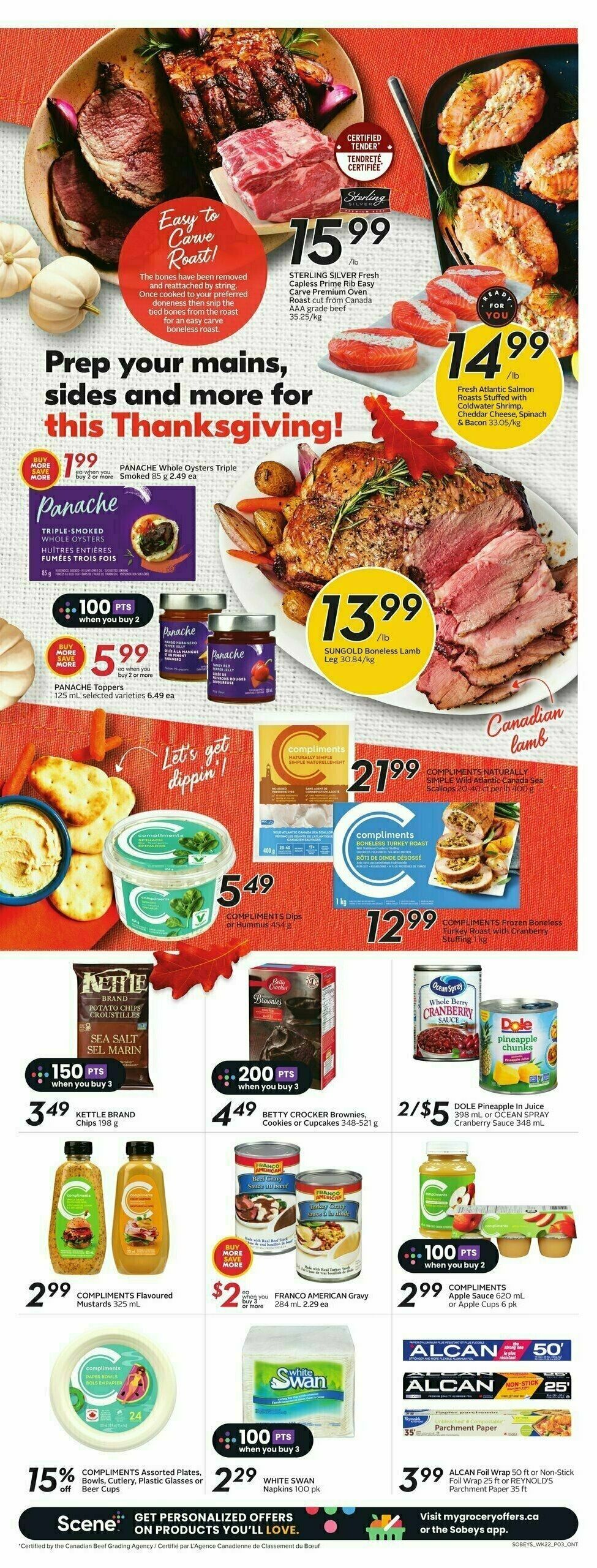 Sobeys Flyer from September 28