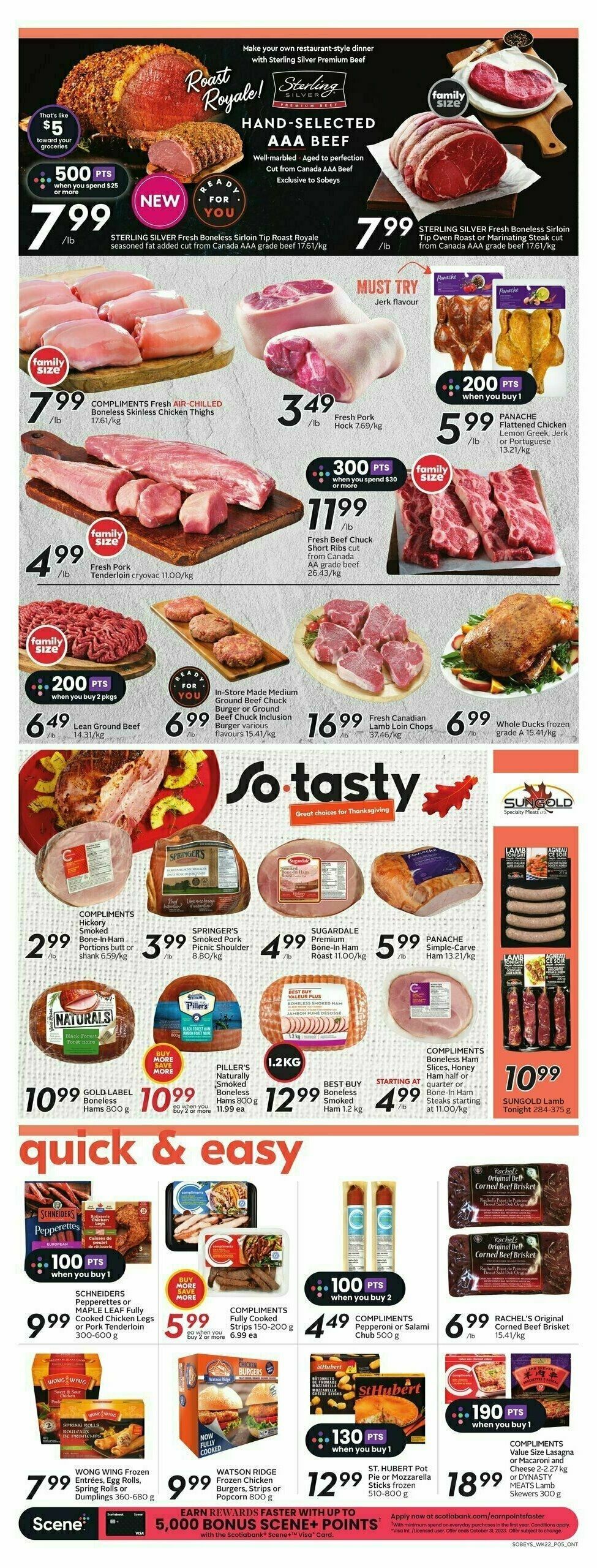 Sobeys Flyer from September 28