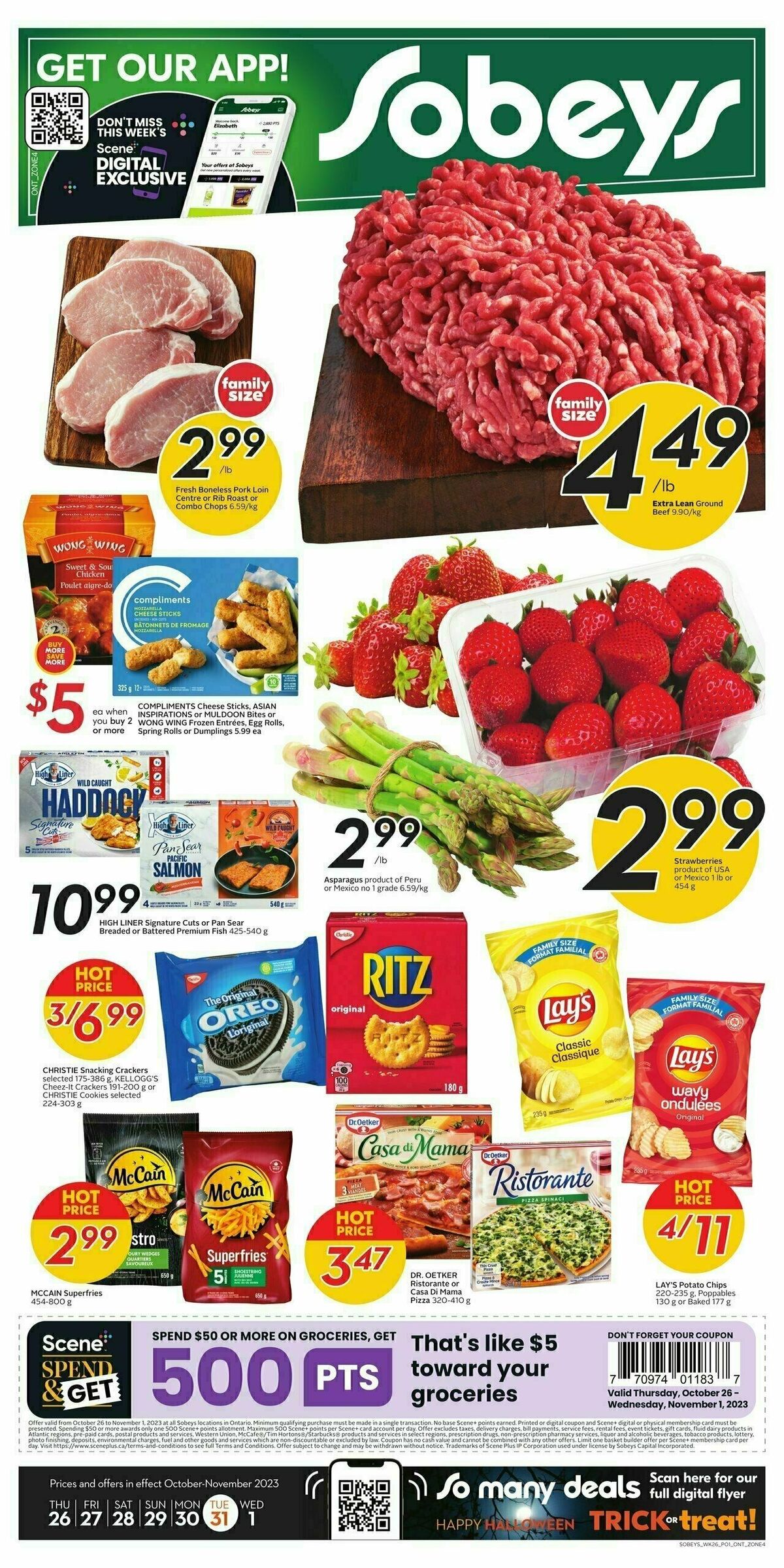 Sobeys Flyer from October 26
