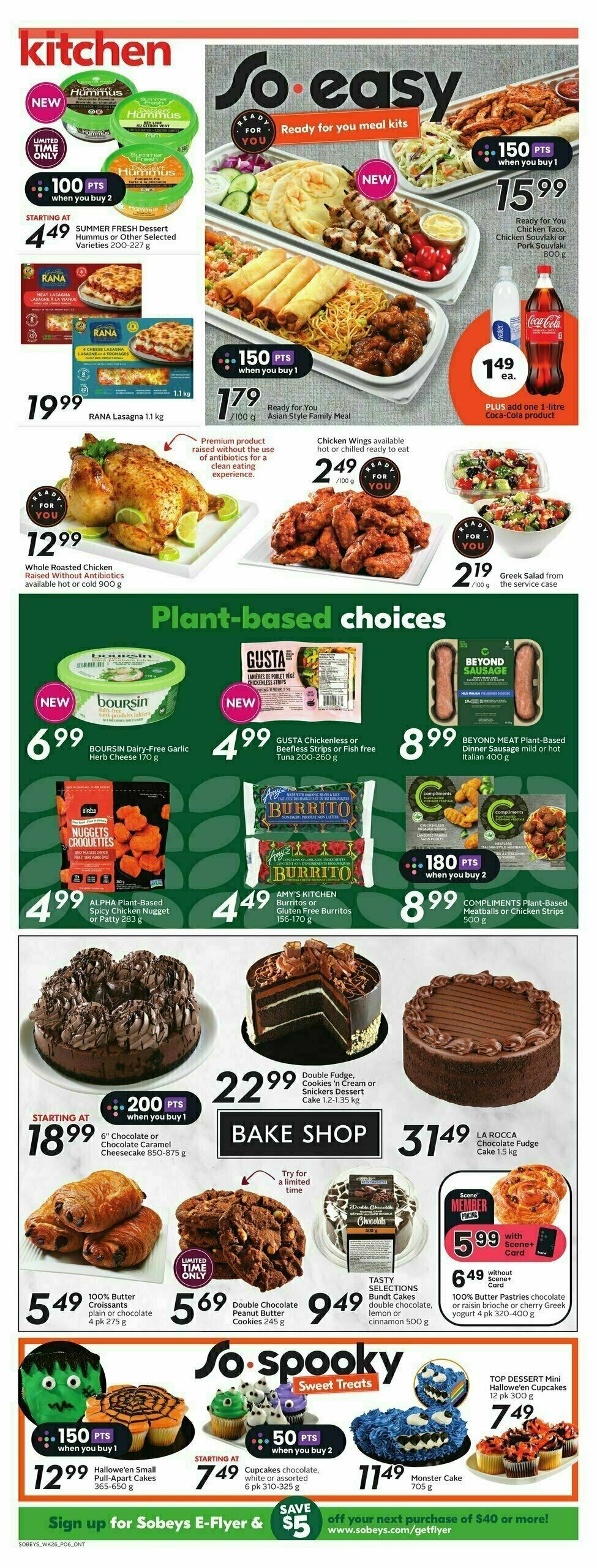 Sobeys Flyer from October 26