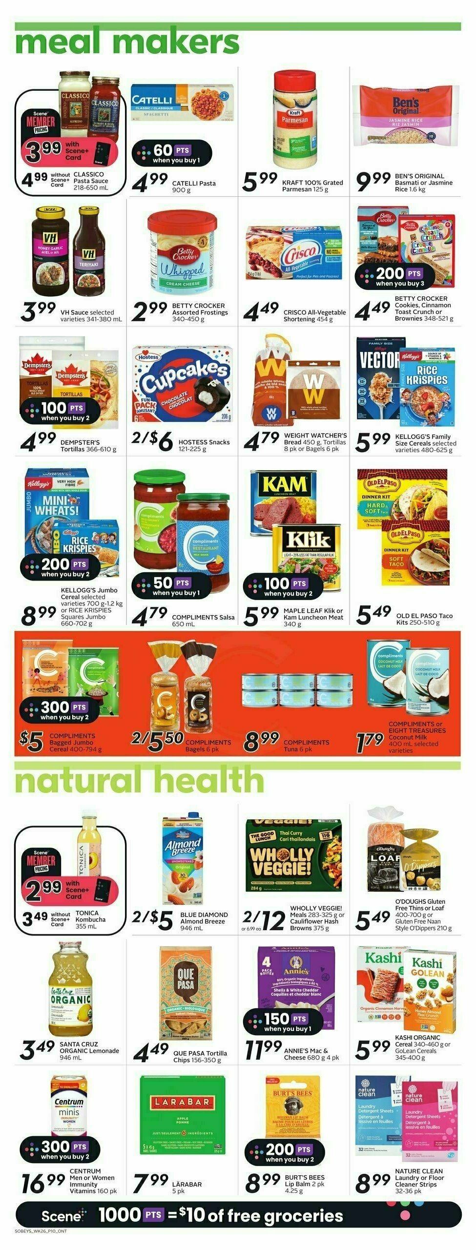 Sobeys Flyer from October 26