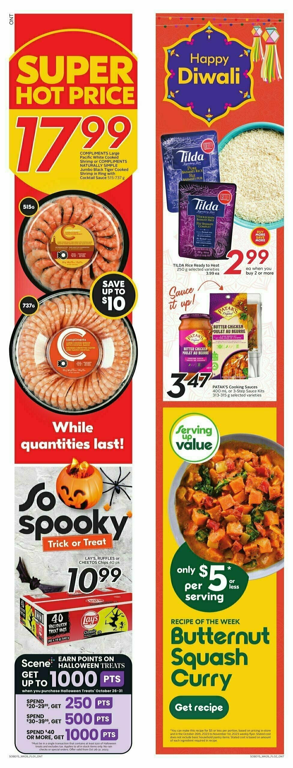 Sobeys Flyer from October 26