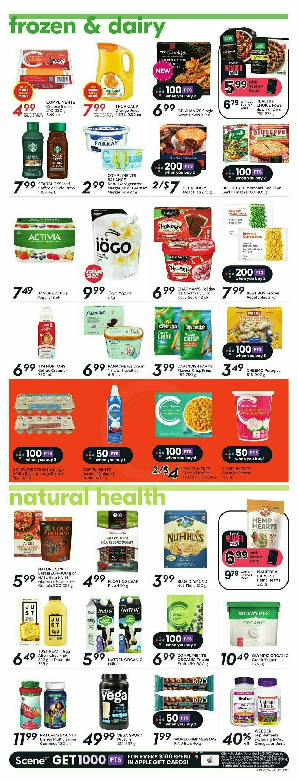 Sobeys Flyer from November 9