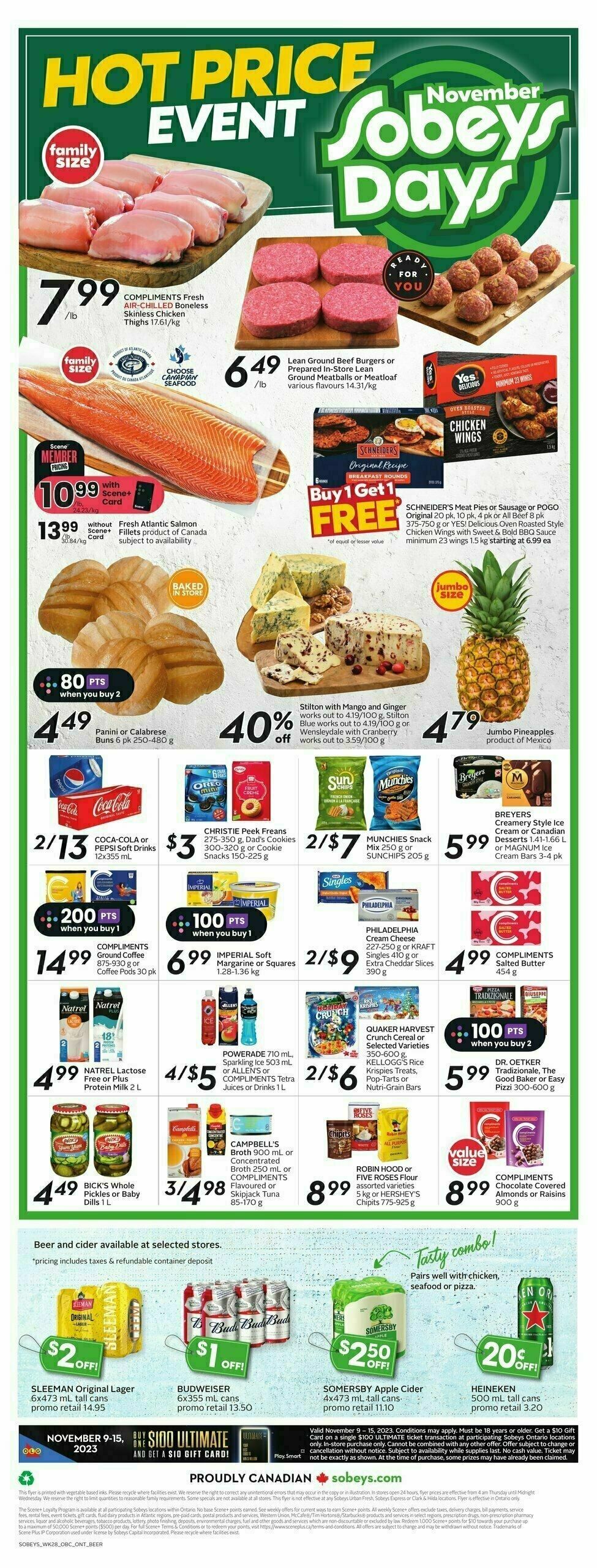 Sobeys Flyer from November 9