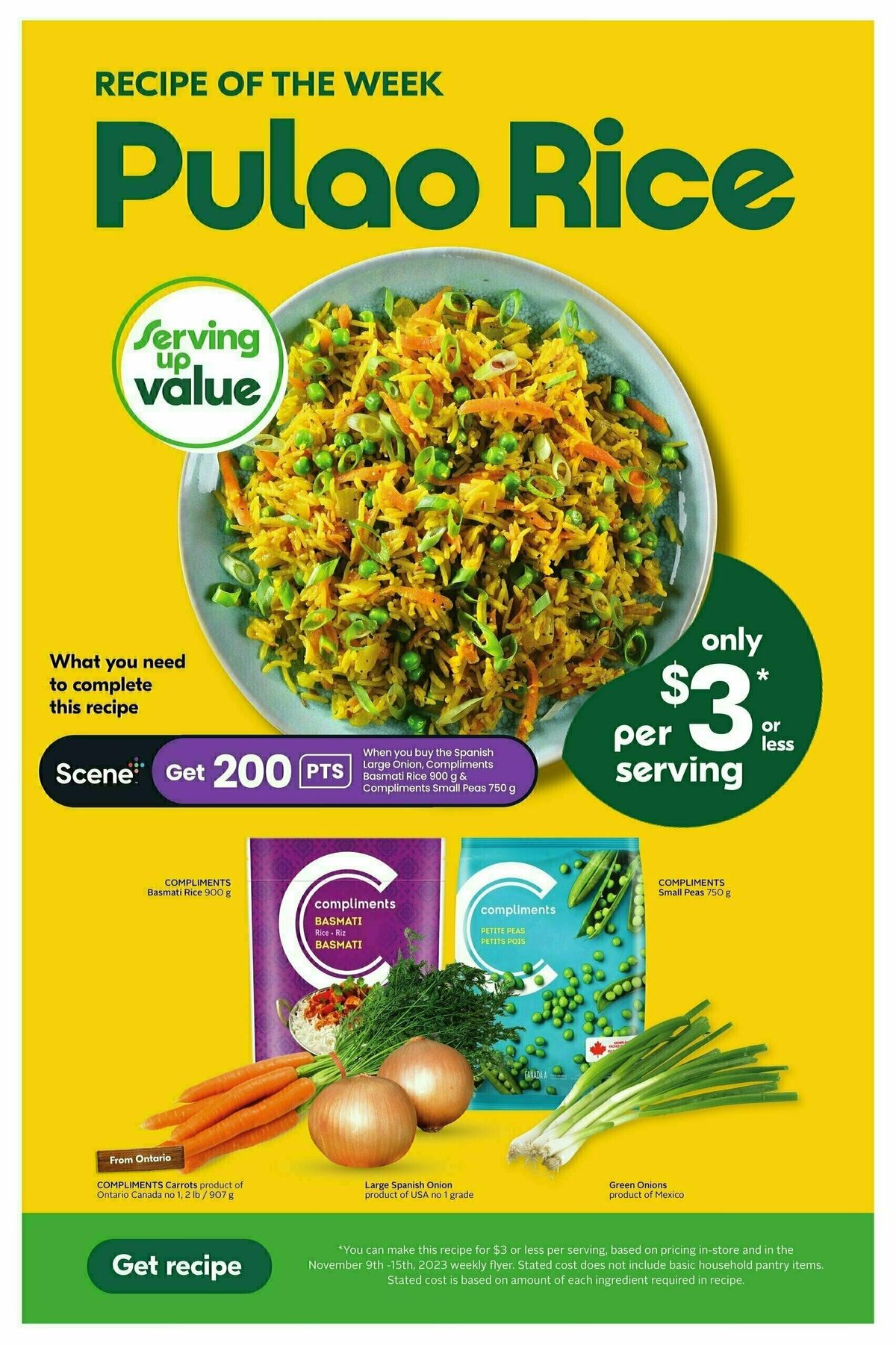 Sobeys Flyer from November 9