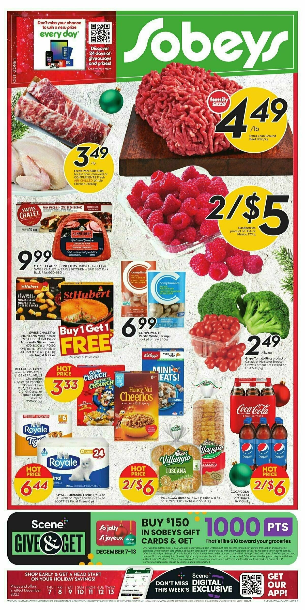 Sobeys Flyer from December 7