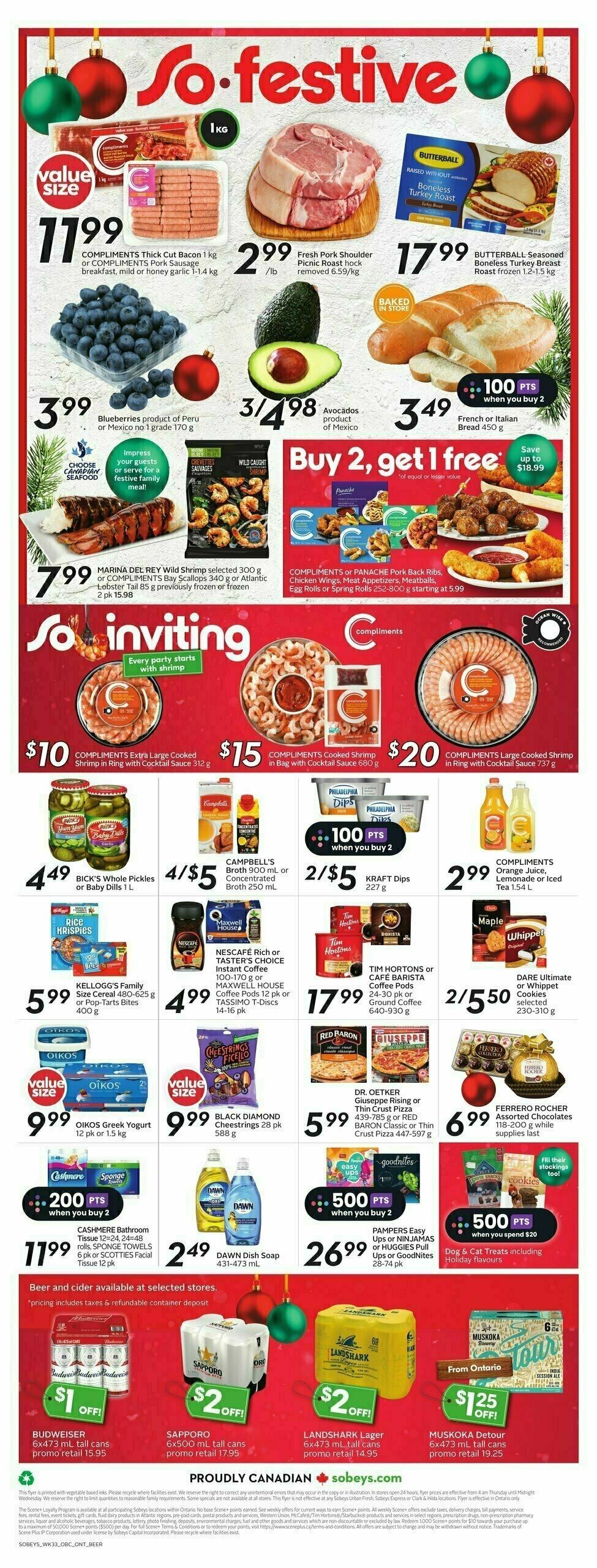 Sobeys Flyer from December 14