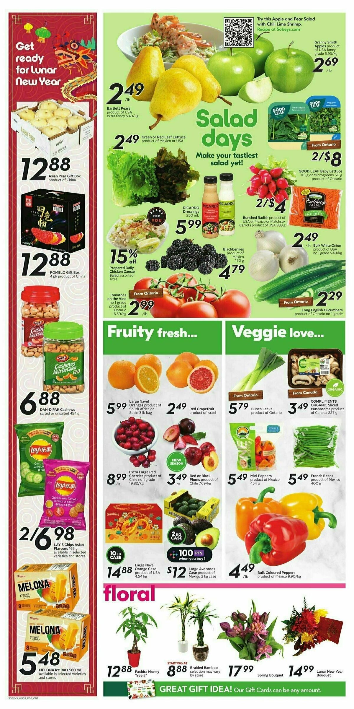 Sobeys Flyer from January 25