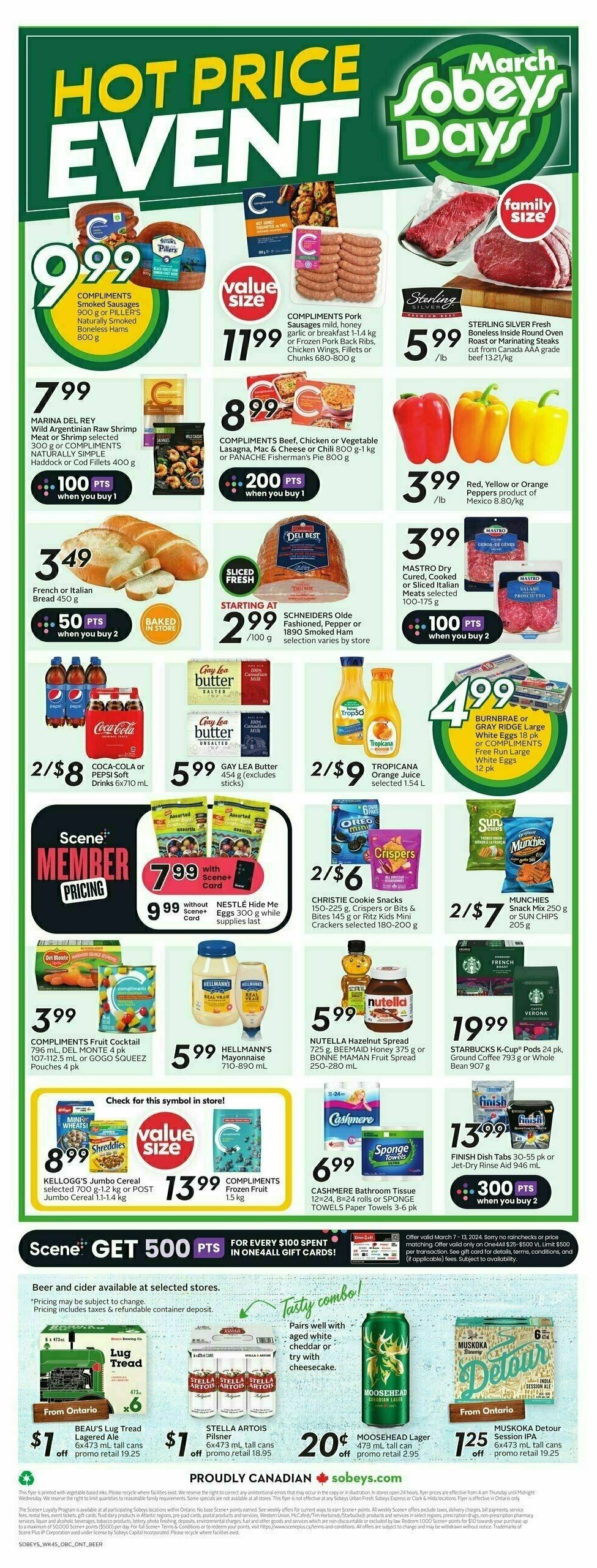 Sobeys Flyer from March 7