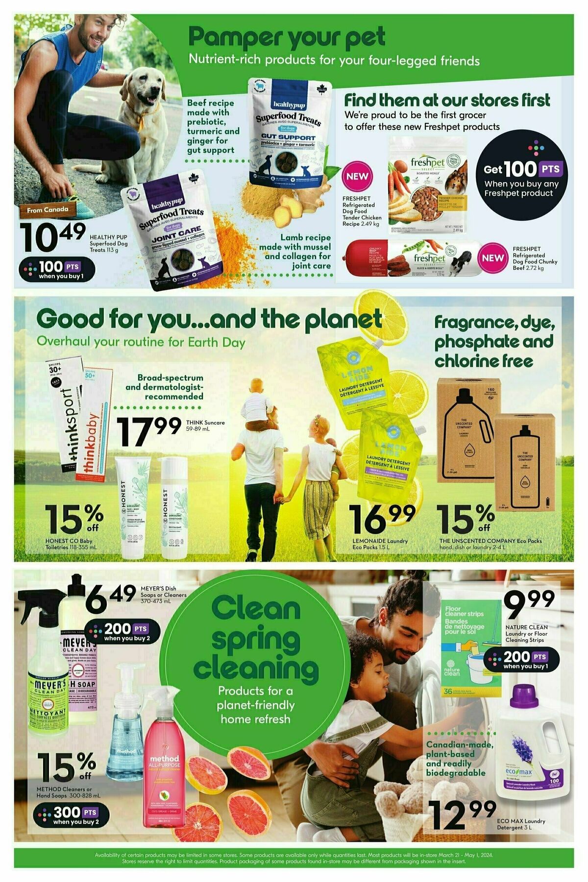 Sobeys Natural and Wellness Flyer from March 21