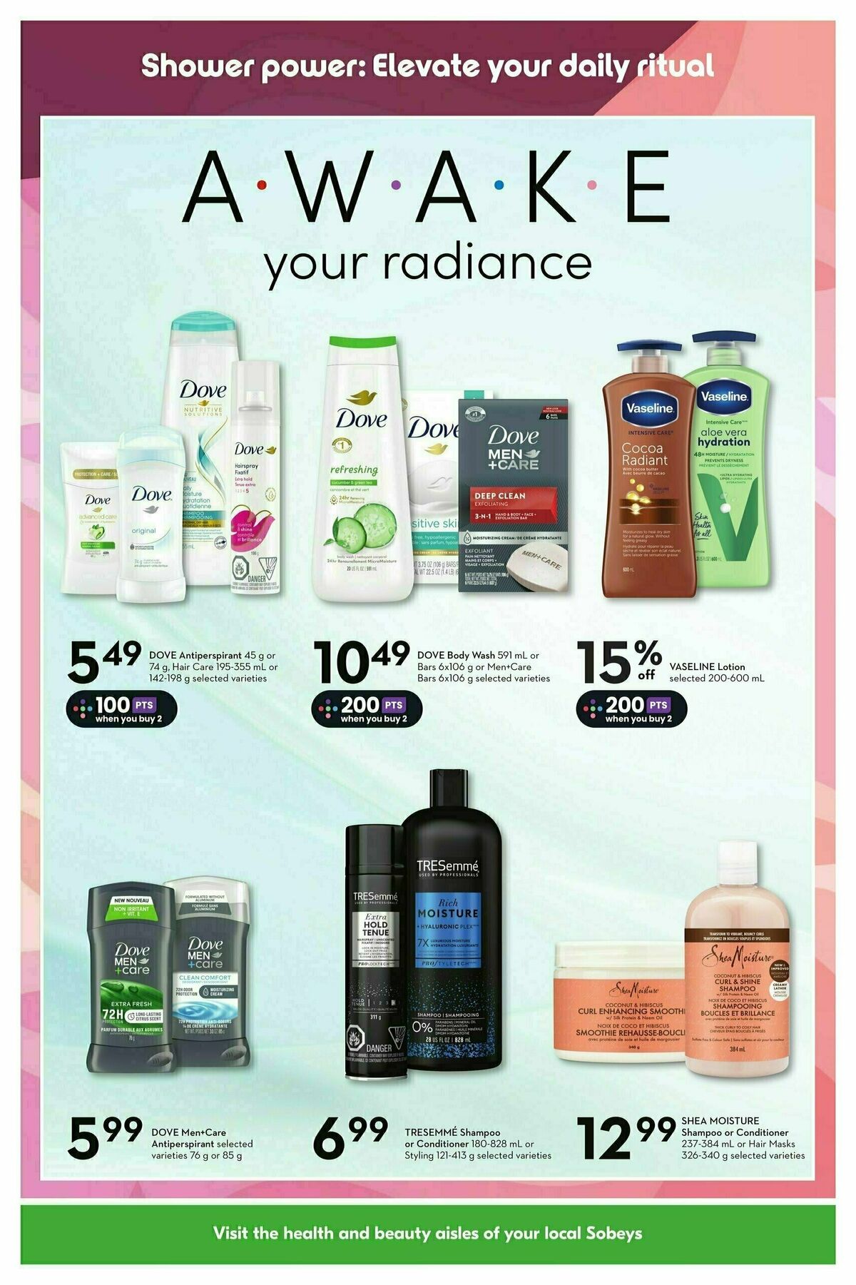 Sobeys Health & Beauty Flyer from March 21
