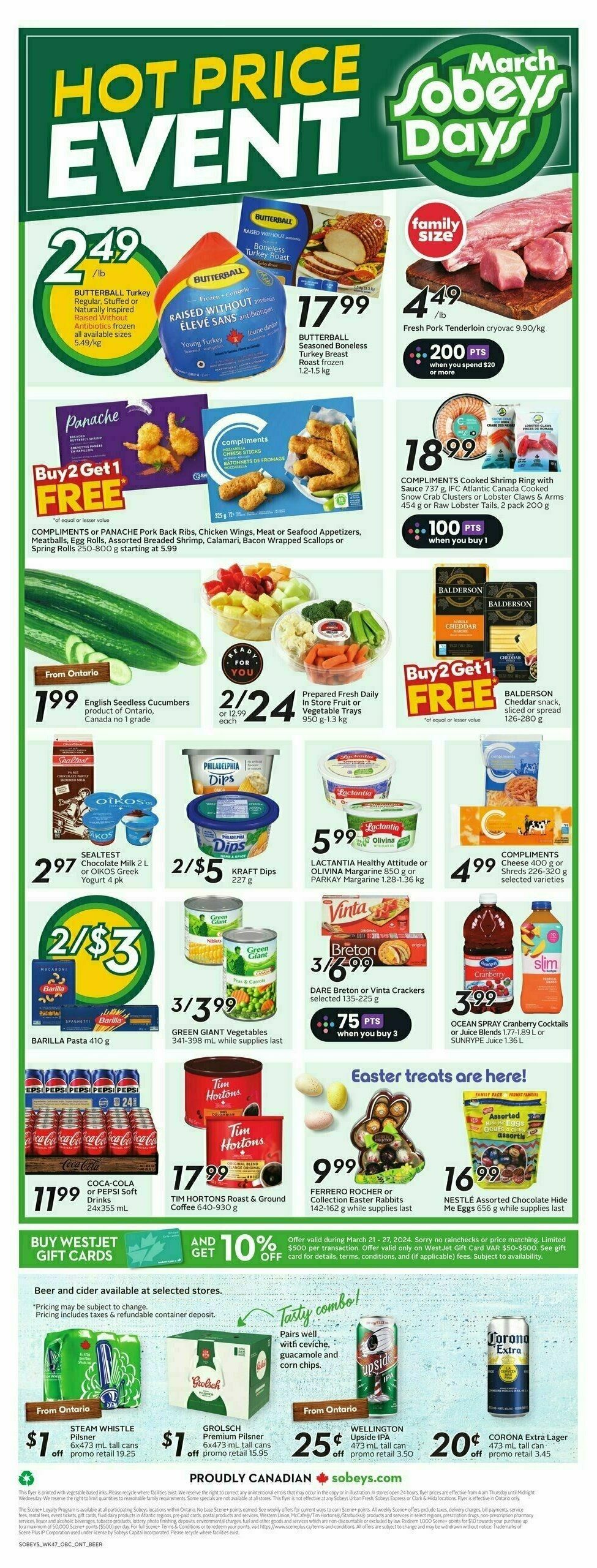 Sobeys Flyer from March 21