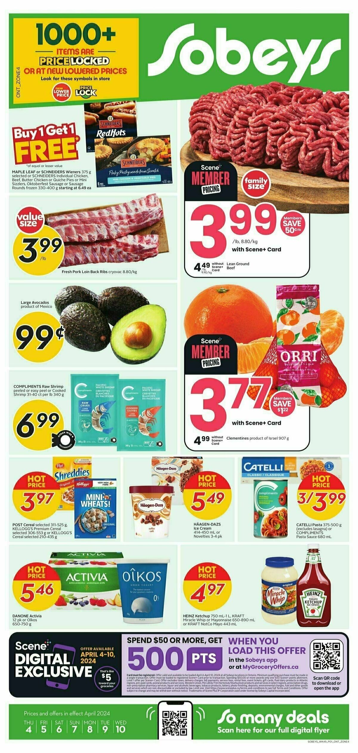 Sobeys Flyer from April 4