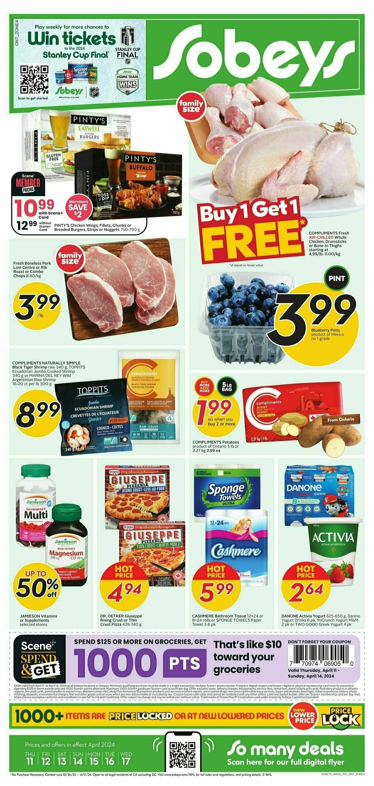 Sobeys Flyer from April 11