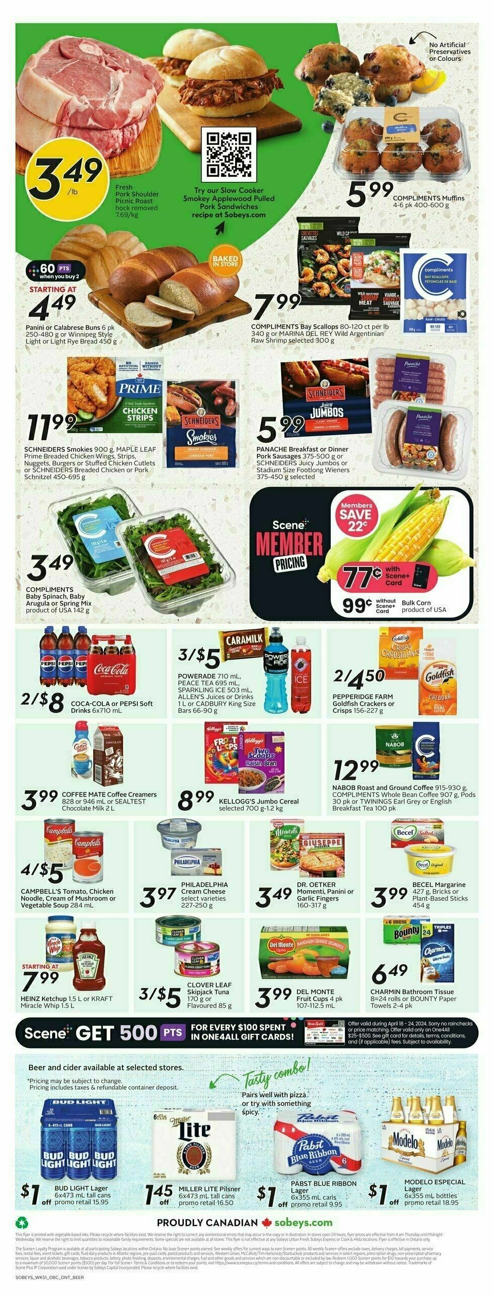 Sobeys Flyer from April 18