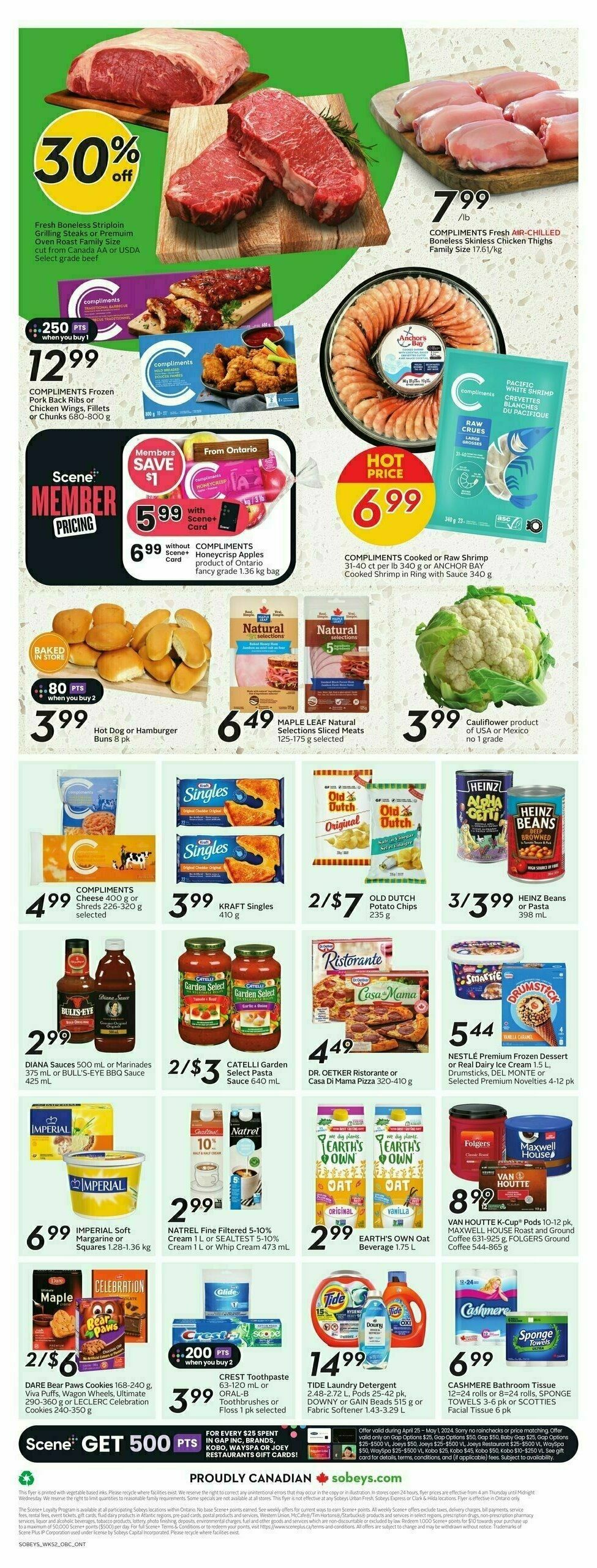 Sobeys Flyer from April 25