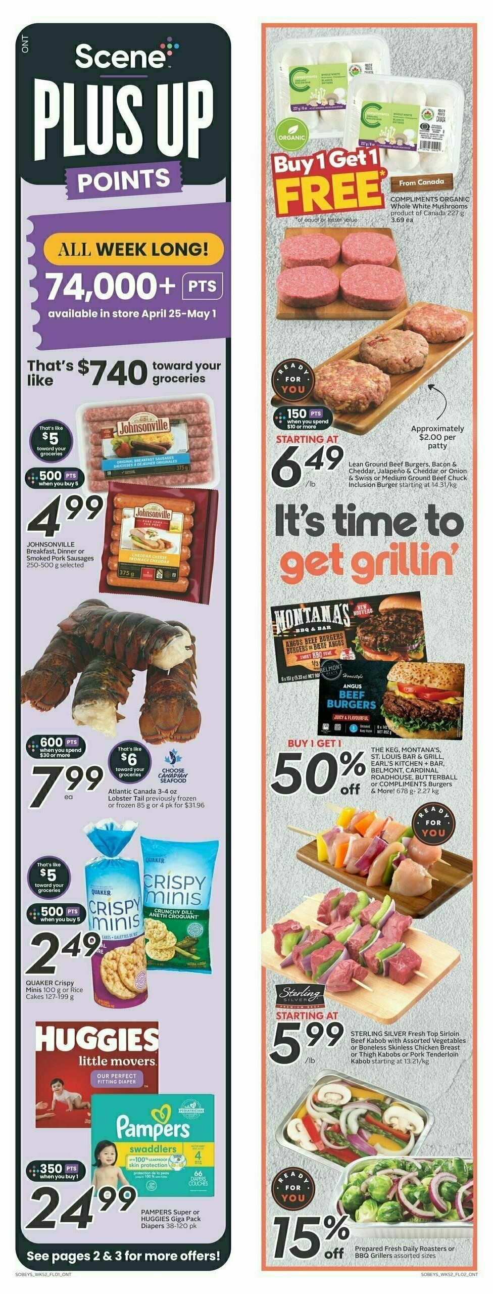 Sobeys Flyer from April 25