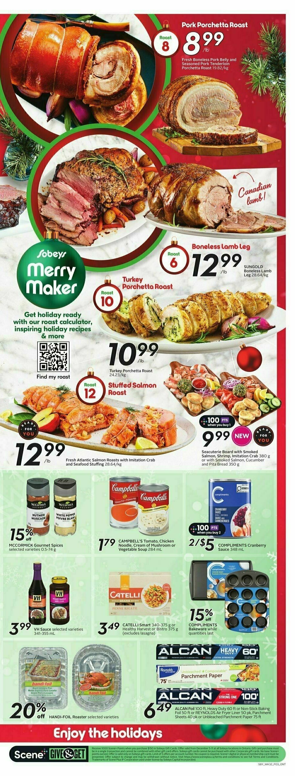 Sobeys Flyer from December 5