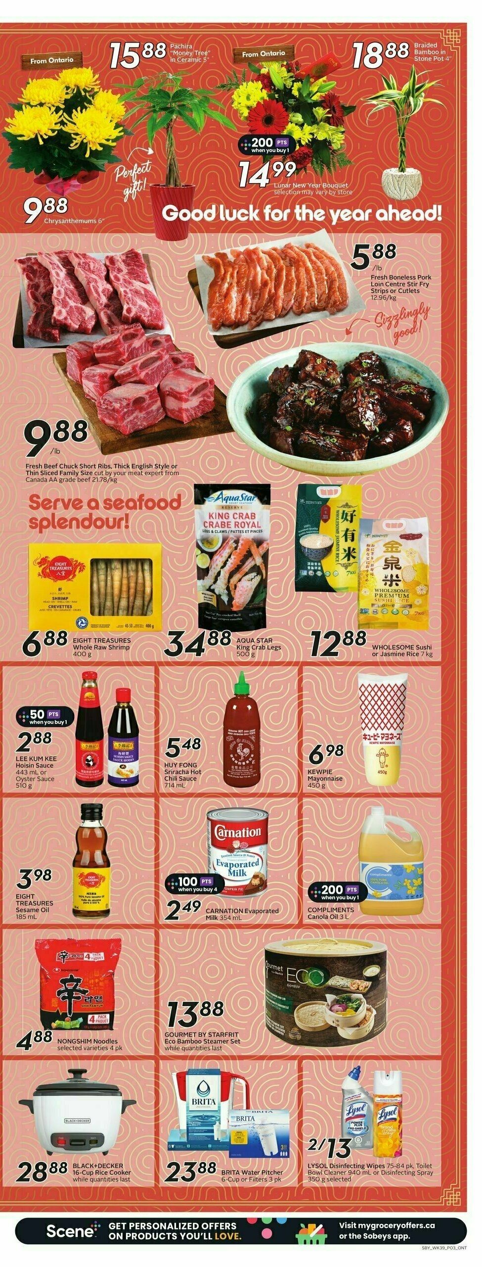 Sobeys Flyer from January 23