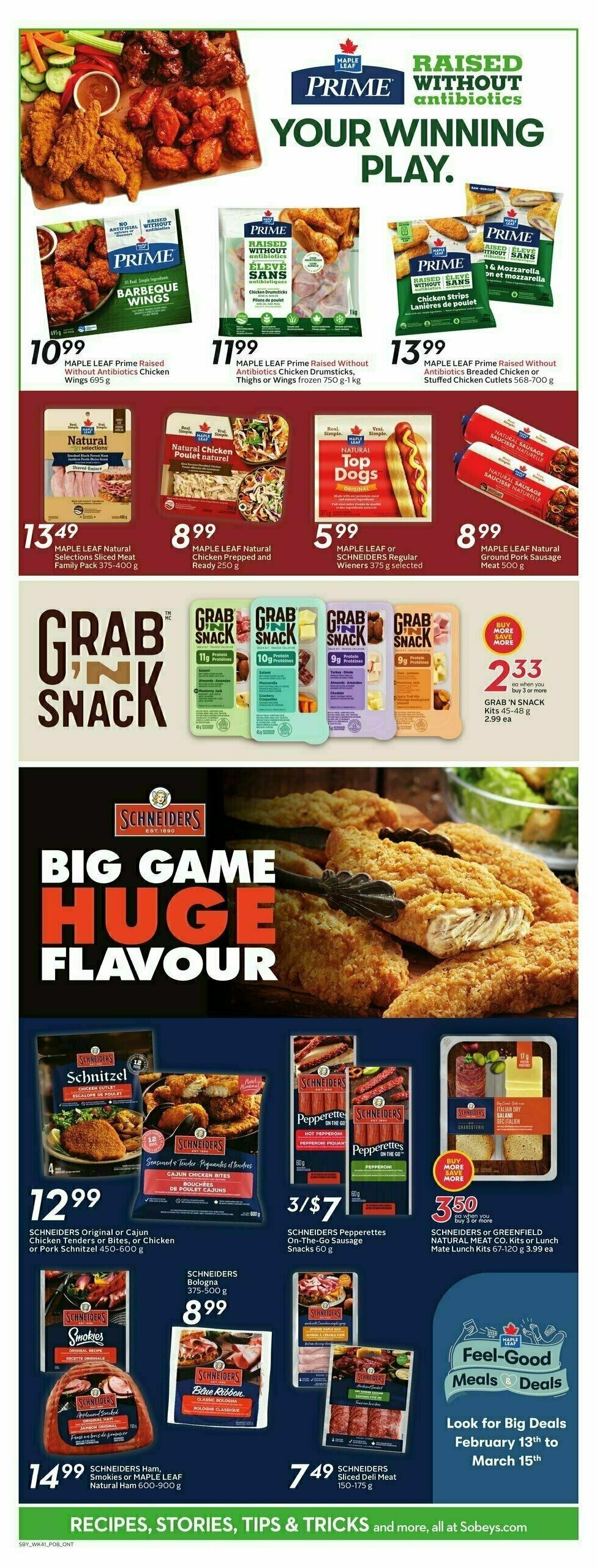 Sobeys Flyer from February 6