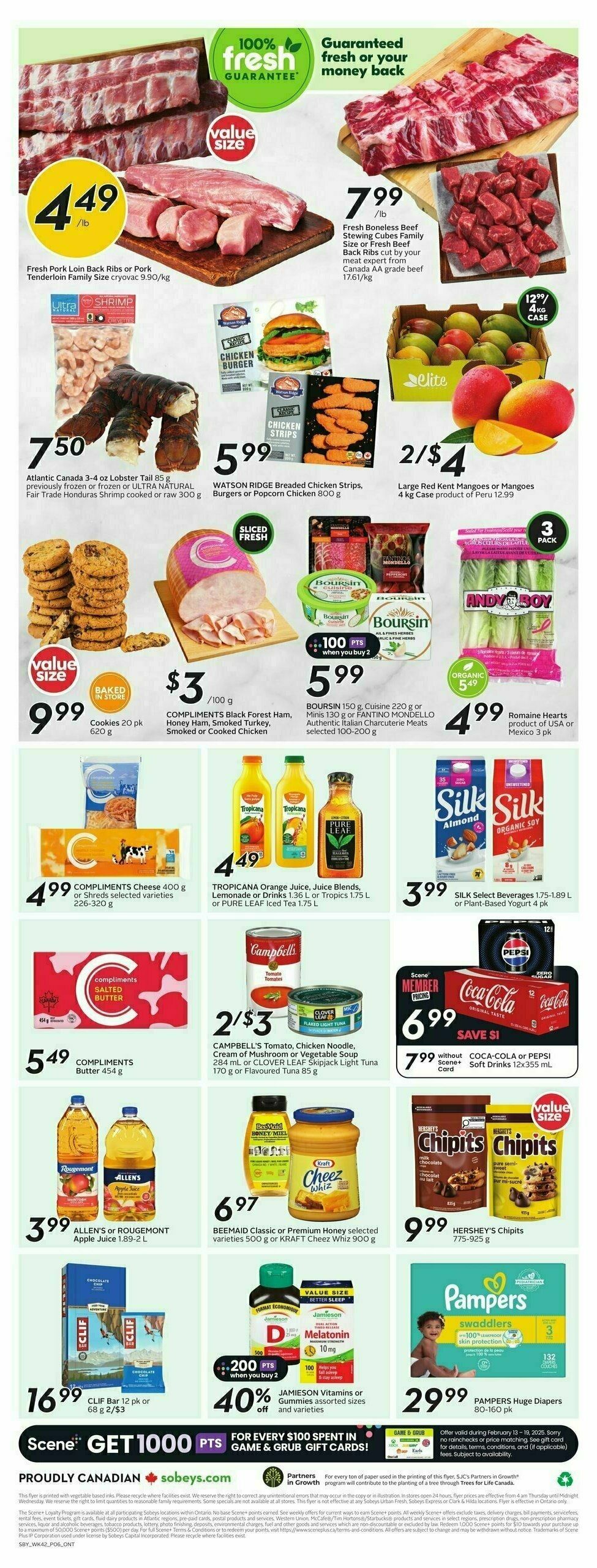 Sobeys Flyer from February 13