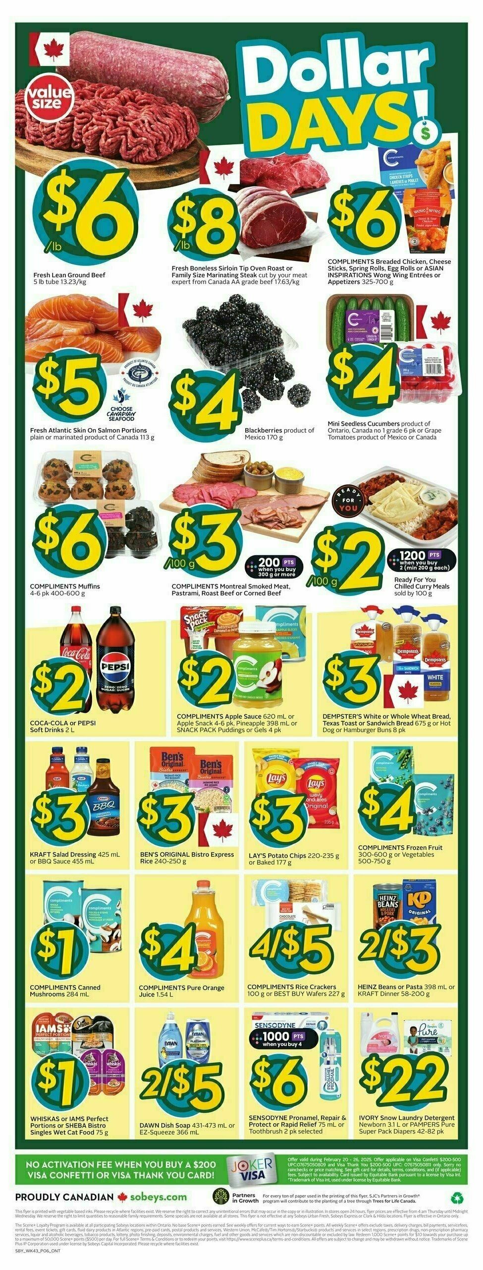 Sobeys Flyer from February 20
