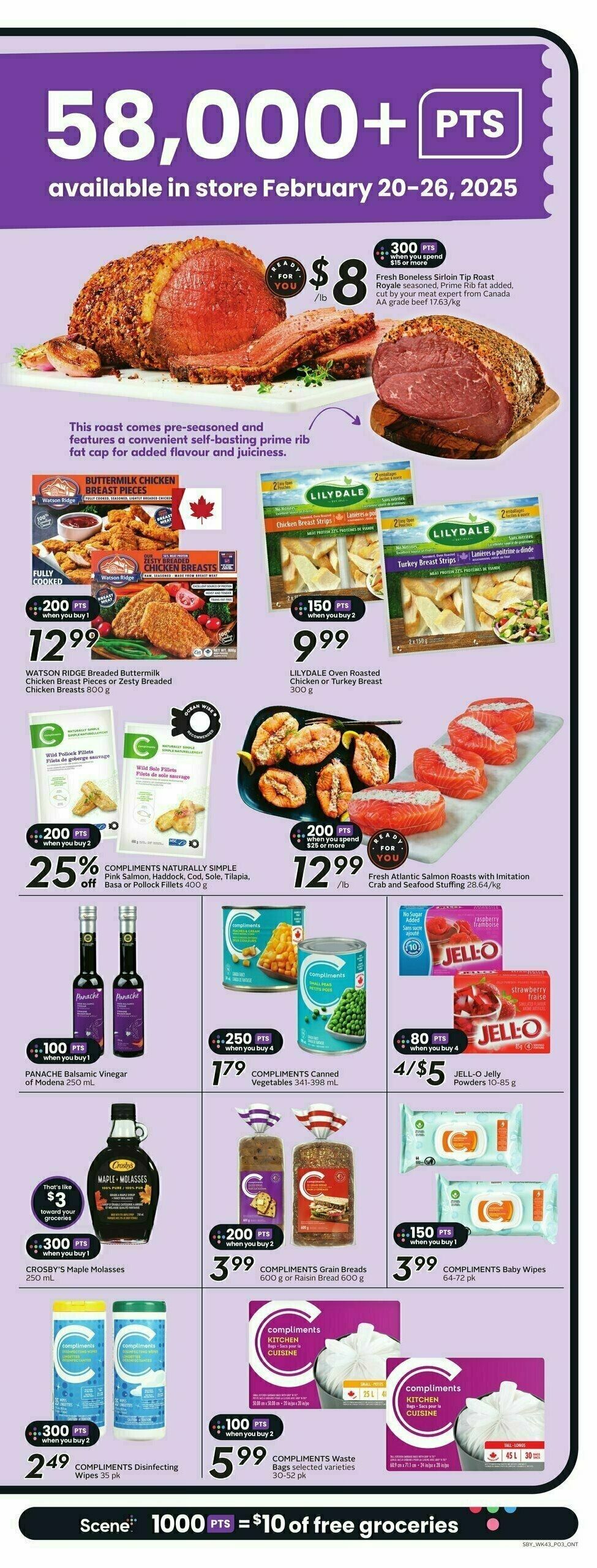 Sobeys Flyer from February 20