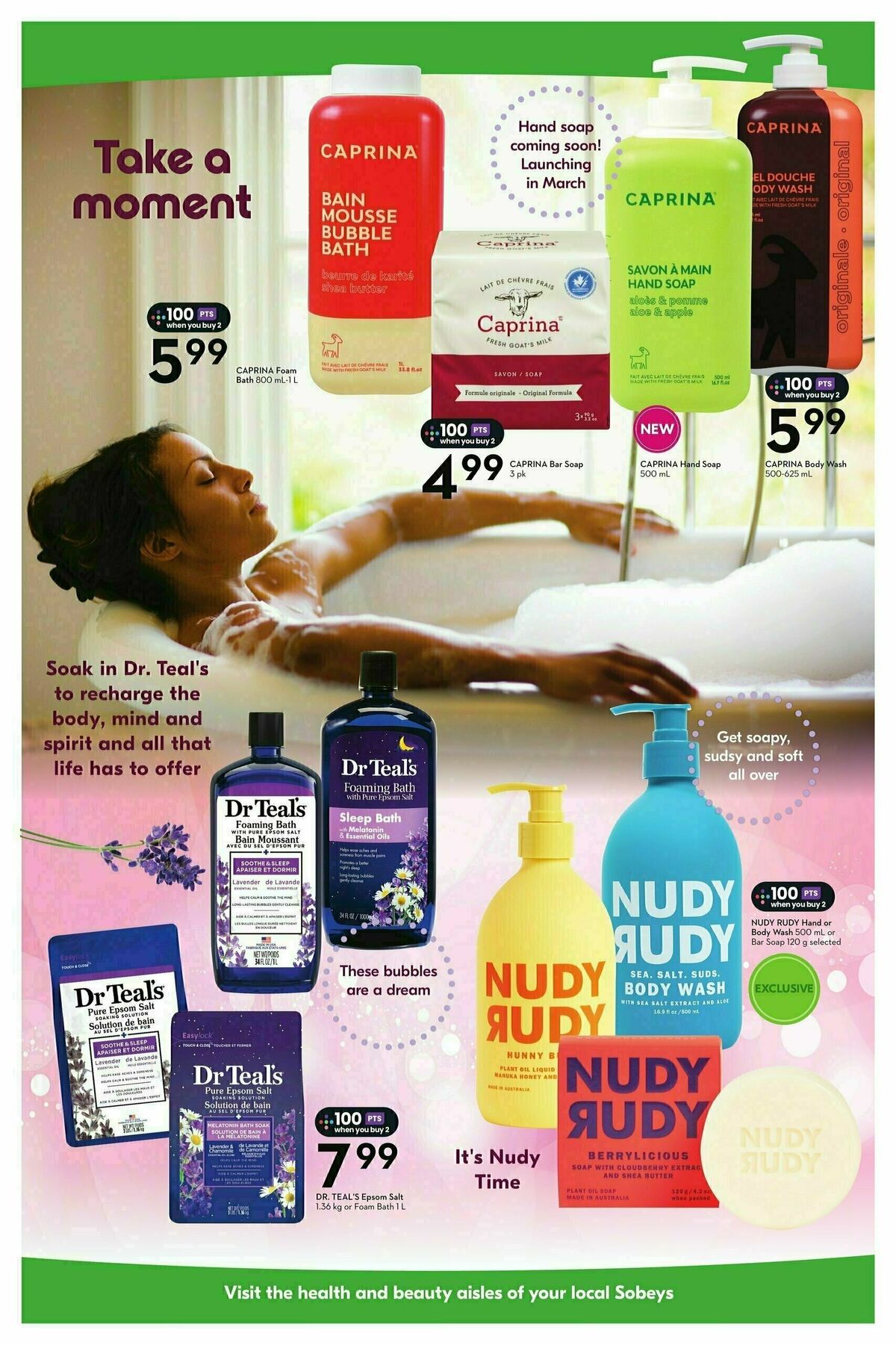 Sobeys Health & Beauty Flyer from February 20