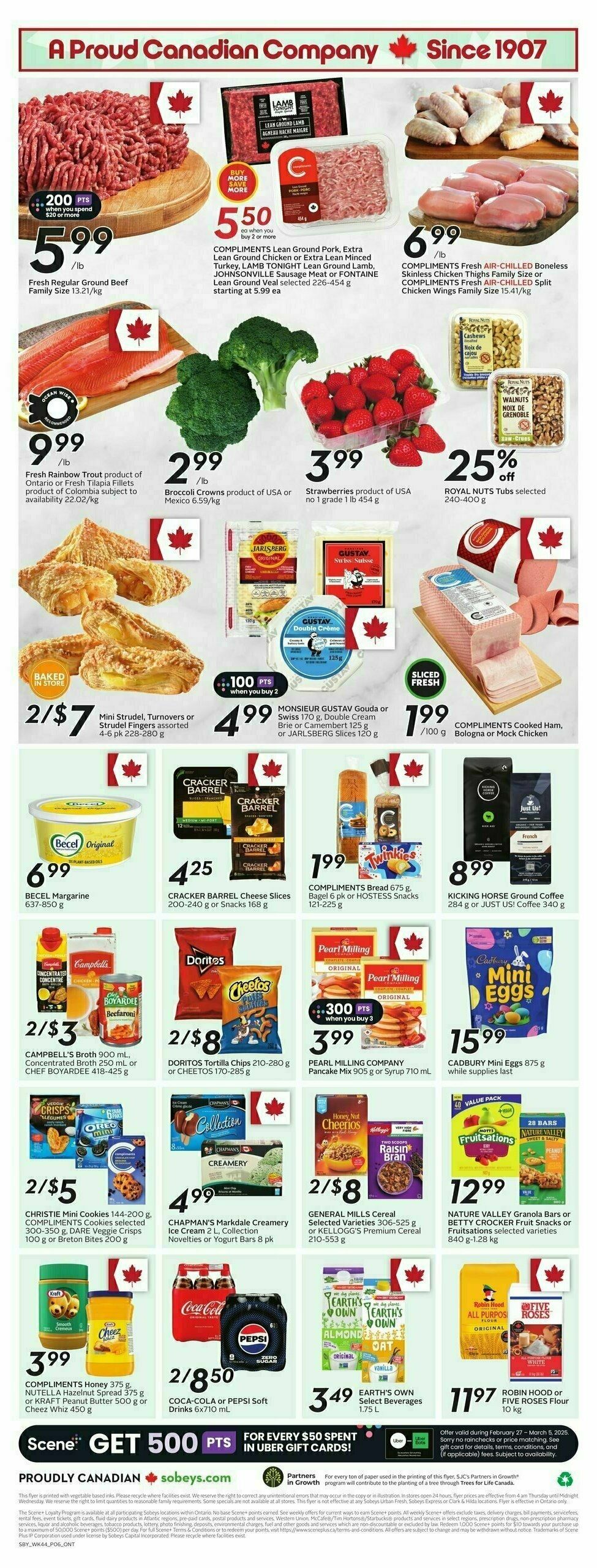 Sobeys Flyer from February 27