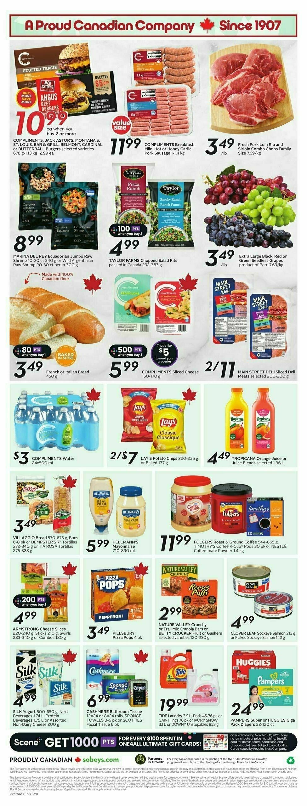 Sobeys Flyer from March 6