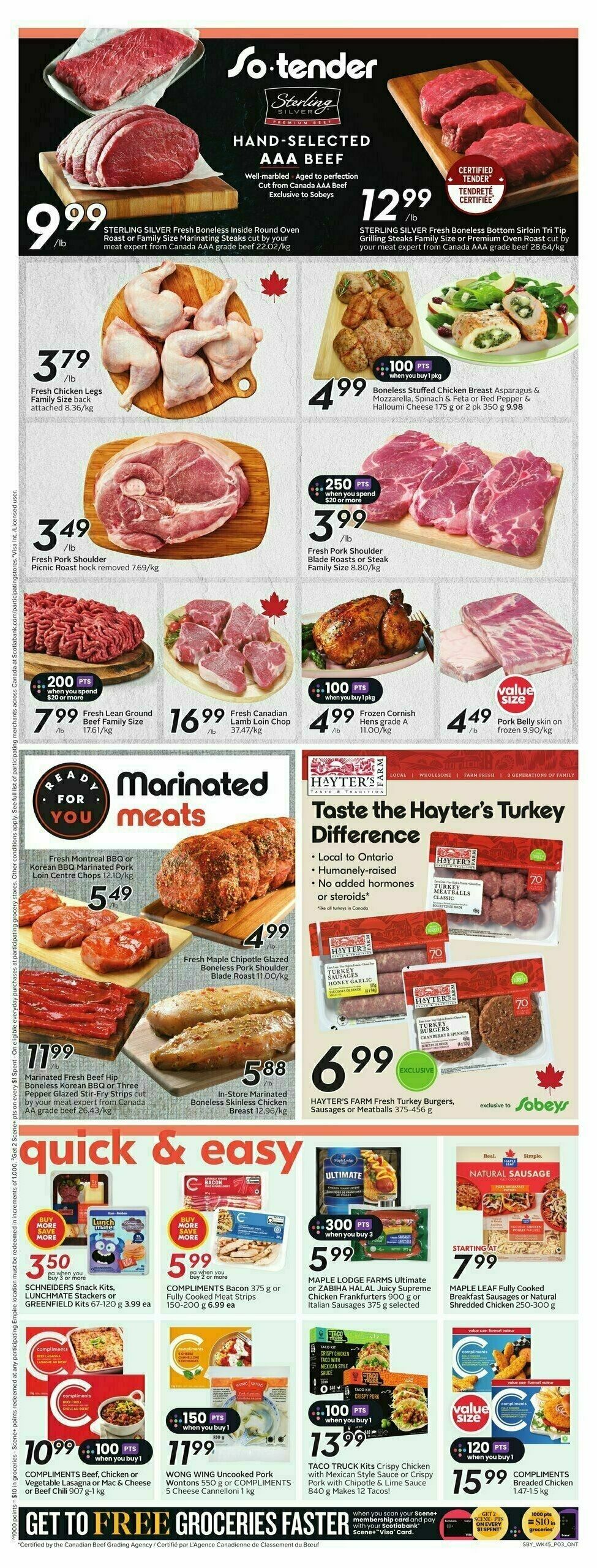 Sobeys Flyer from March 6