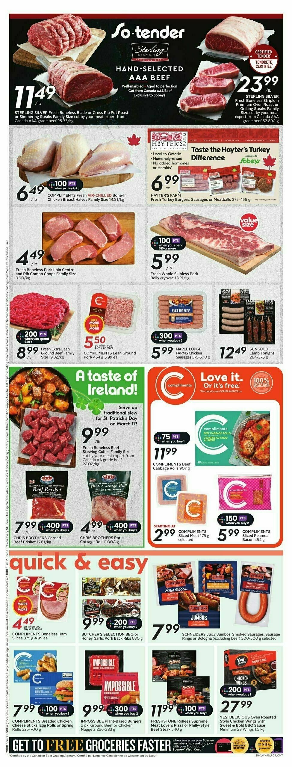 Sobeys Flyer from March 13