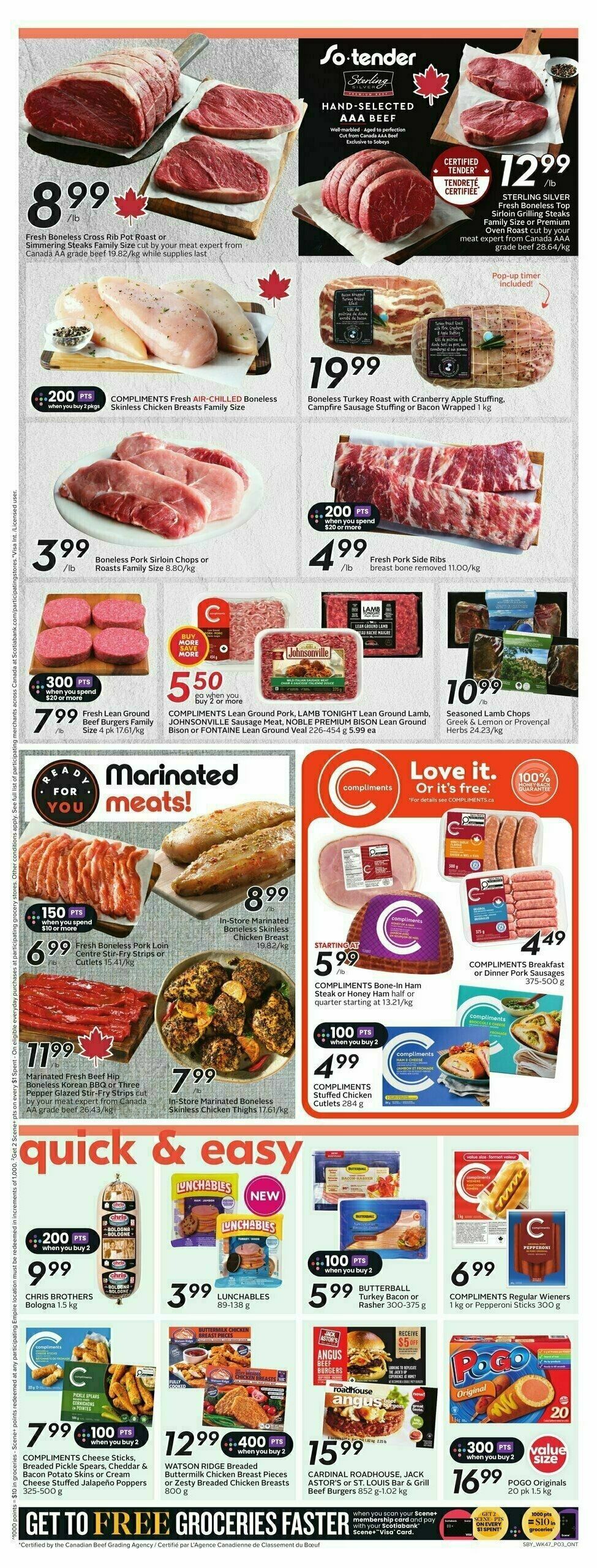 Sobeys Flyer from March 20