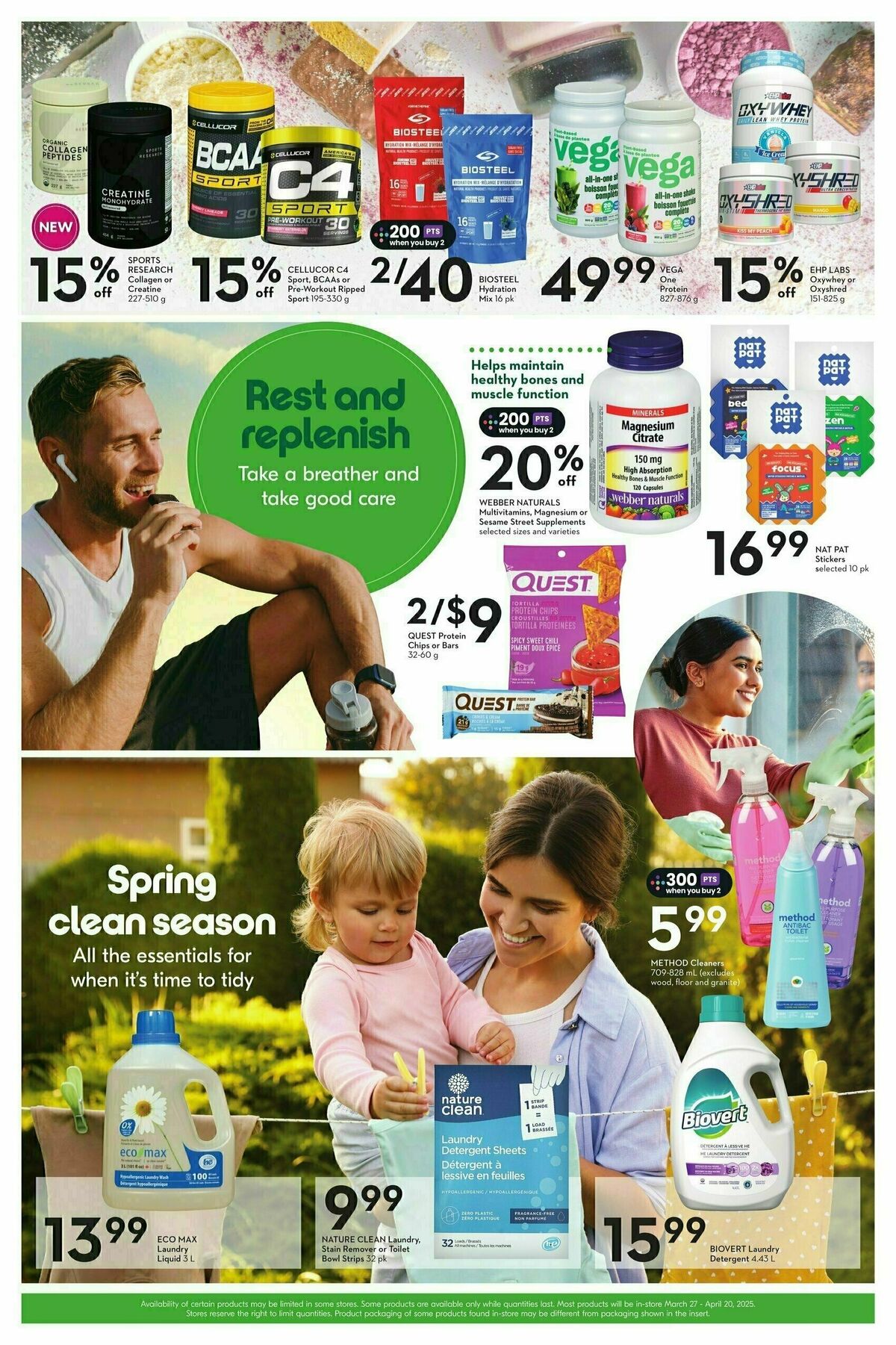 Sobeys Wellness Flyer from March 27