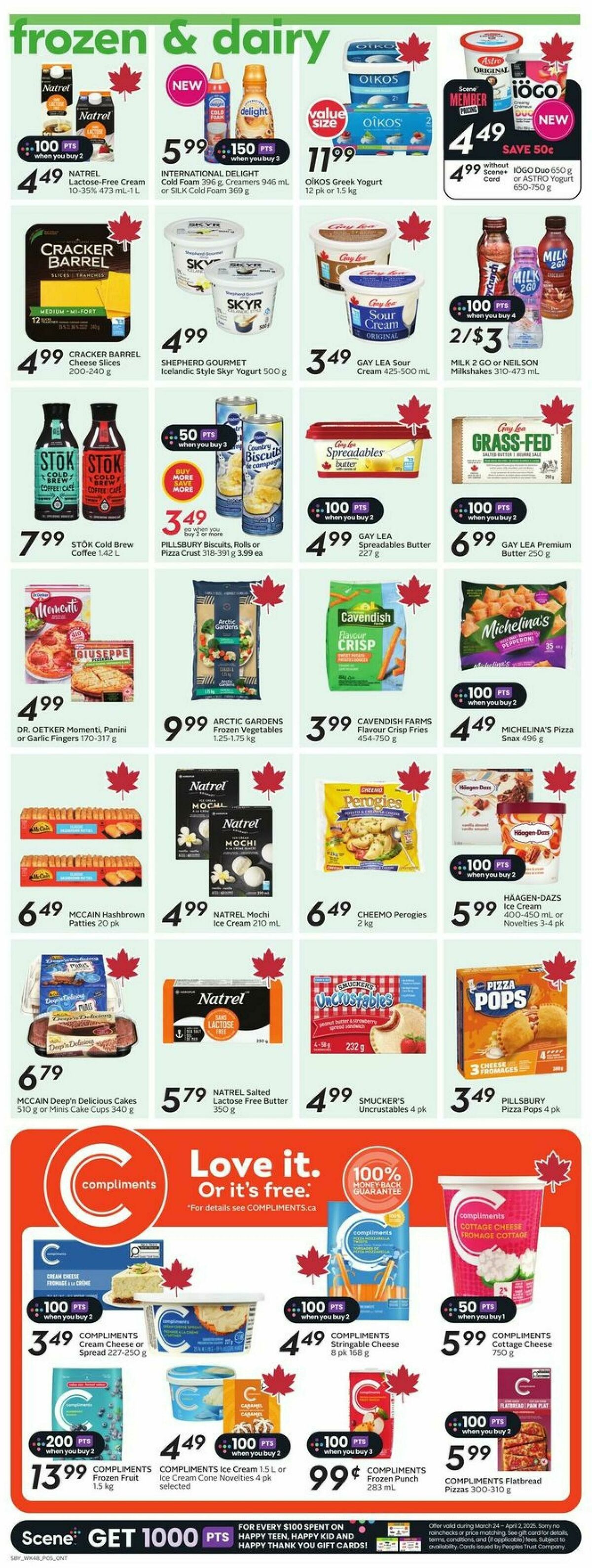 Sobeys Flyer from March 27