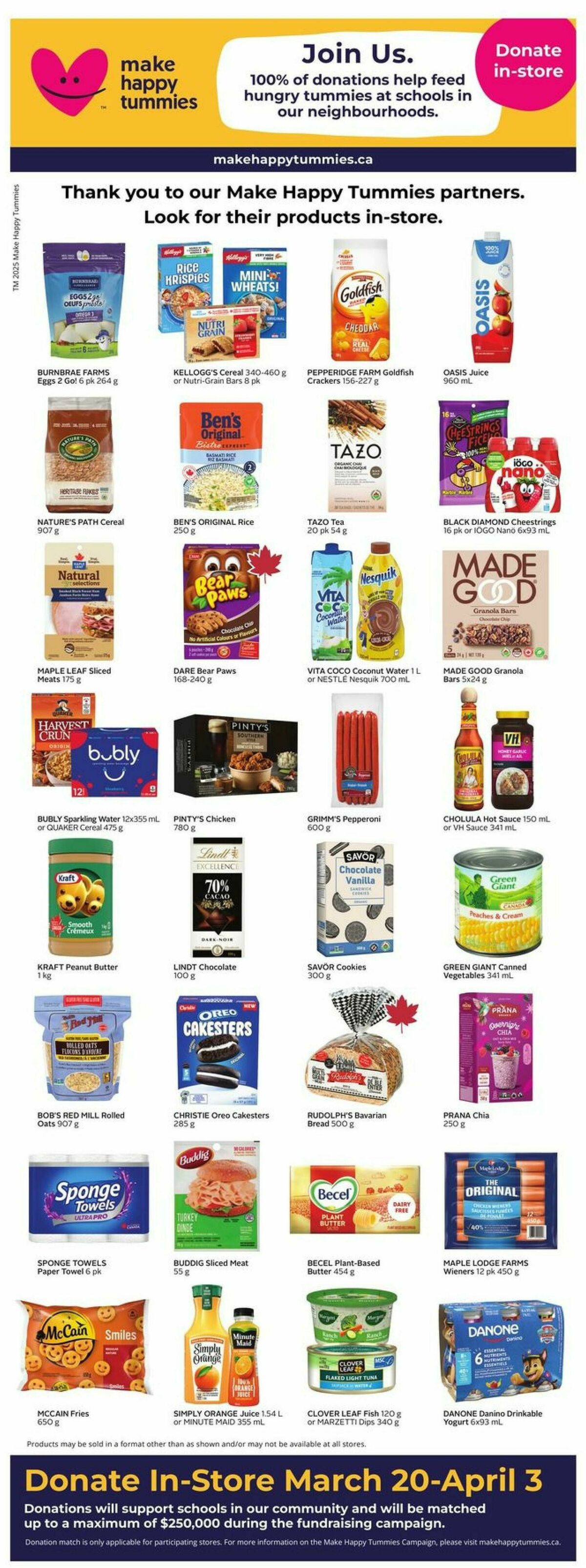 Sobeys Flyer from March 27