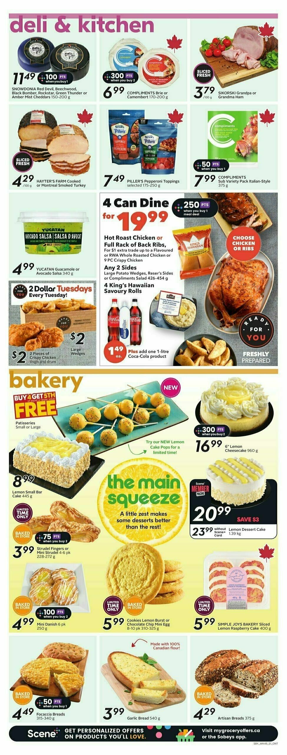 Sobeys Flyer from April 3