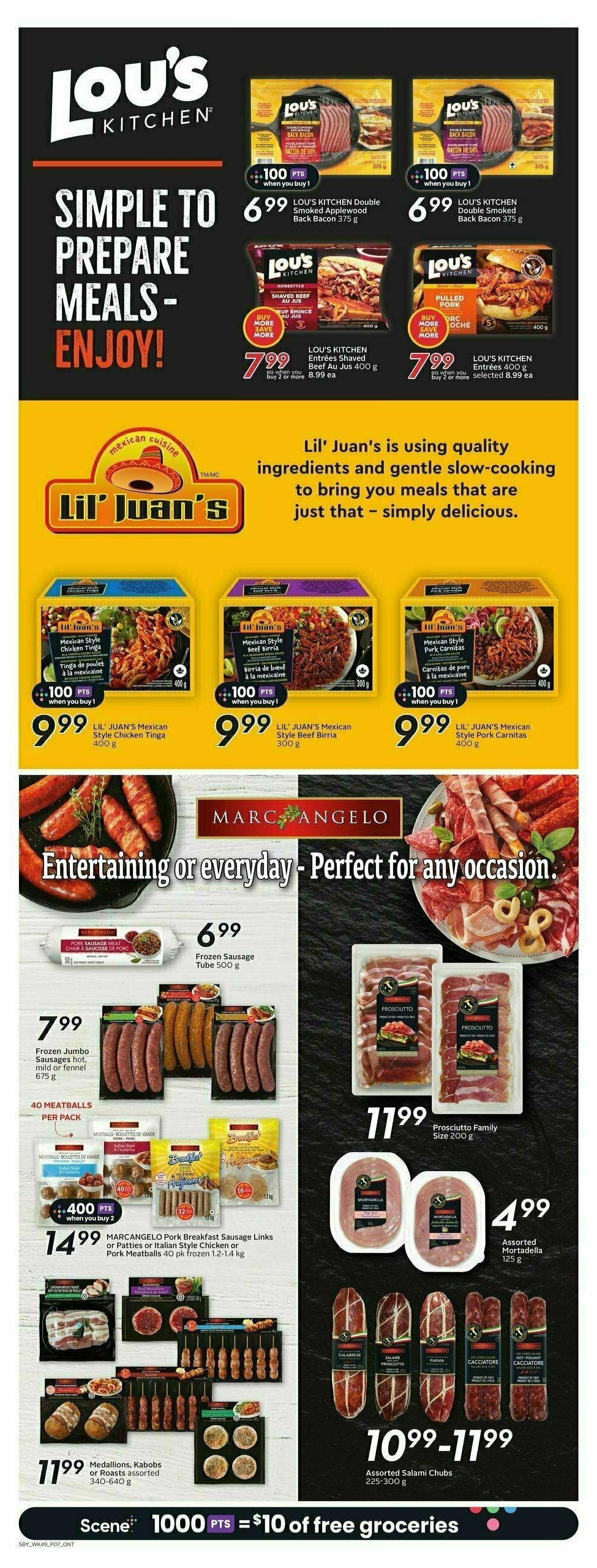 Sobeys Flyer from April 3