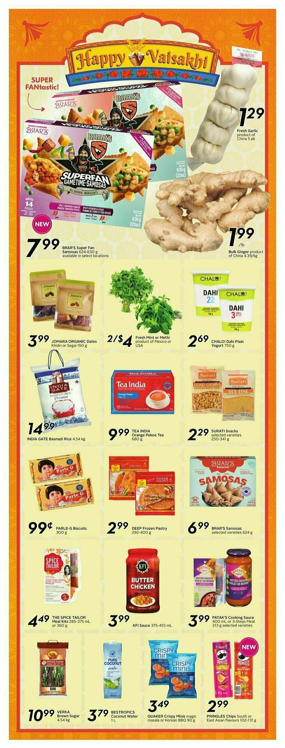 Sobeys Flyer from April 3