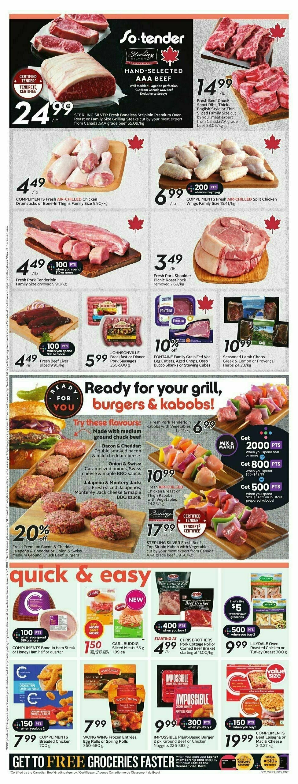 Sobeys Flyer from April 3