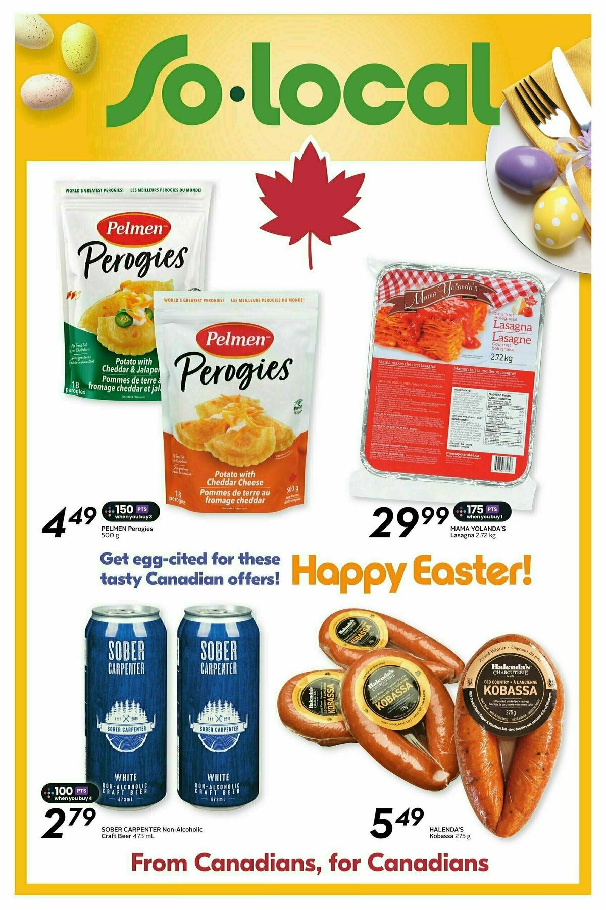 Sobeys Flyer from April 10