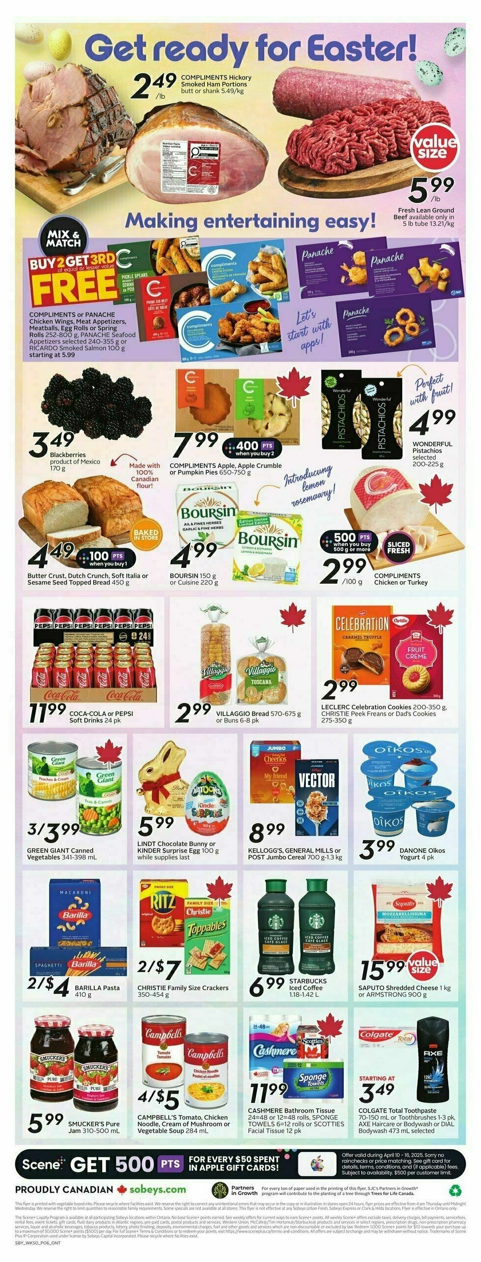 Sobeys Flyer from April 10