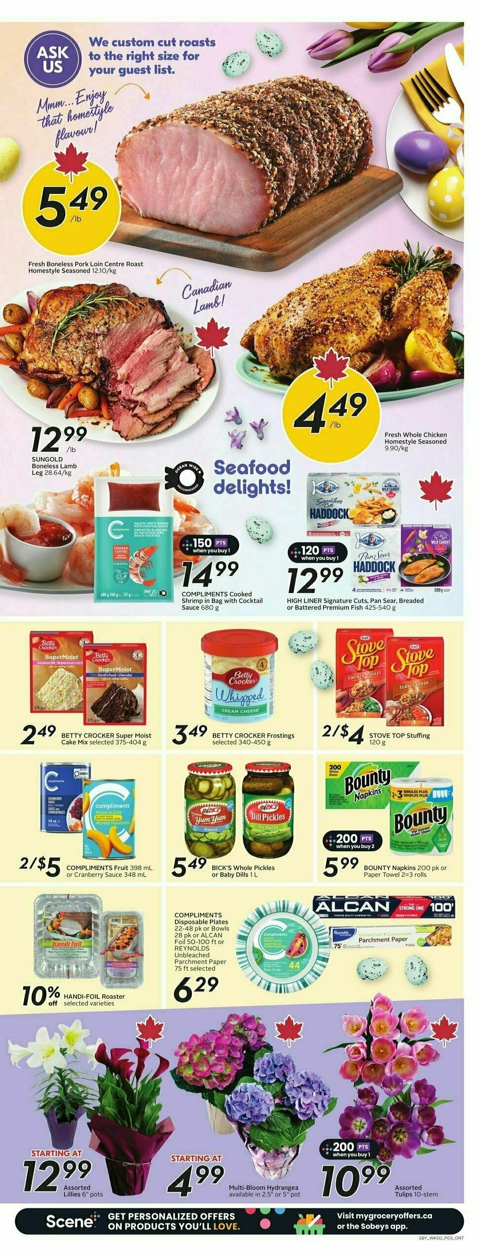 Sobeys Flyer from April 10