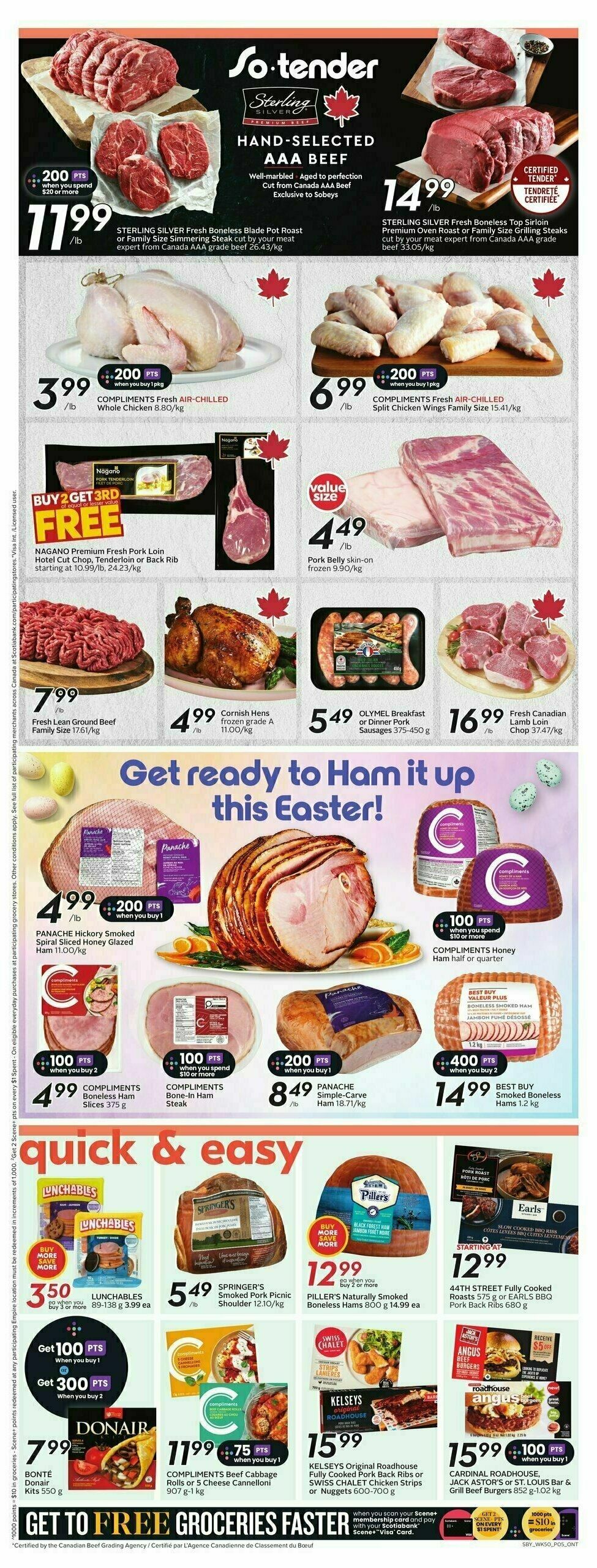 Sobeys Flyer from April 10