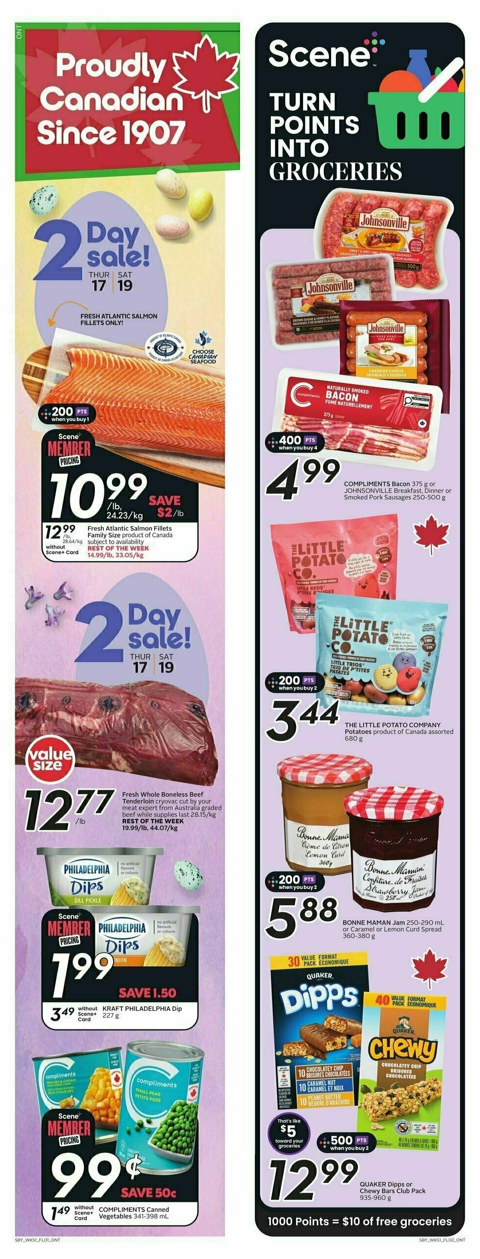 Sobeys Flyer from April 17