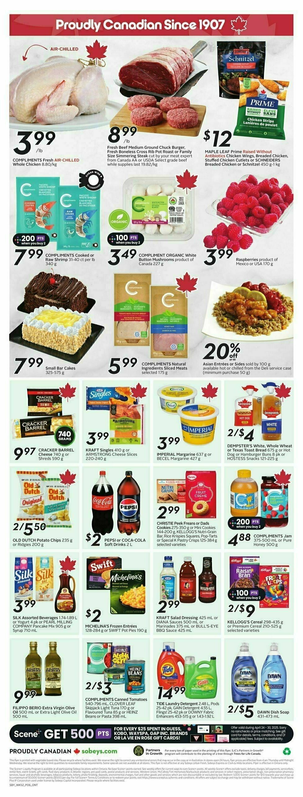 Sobeys Flyer from April 24