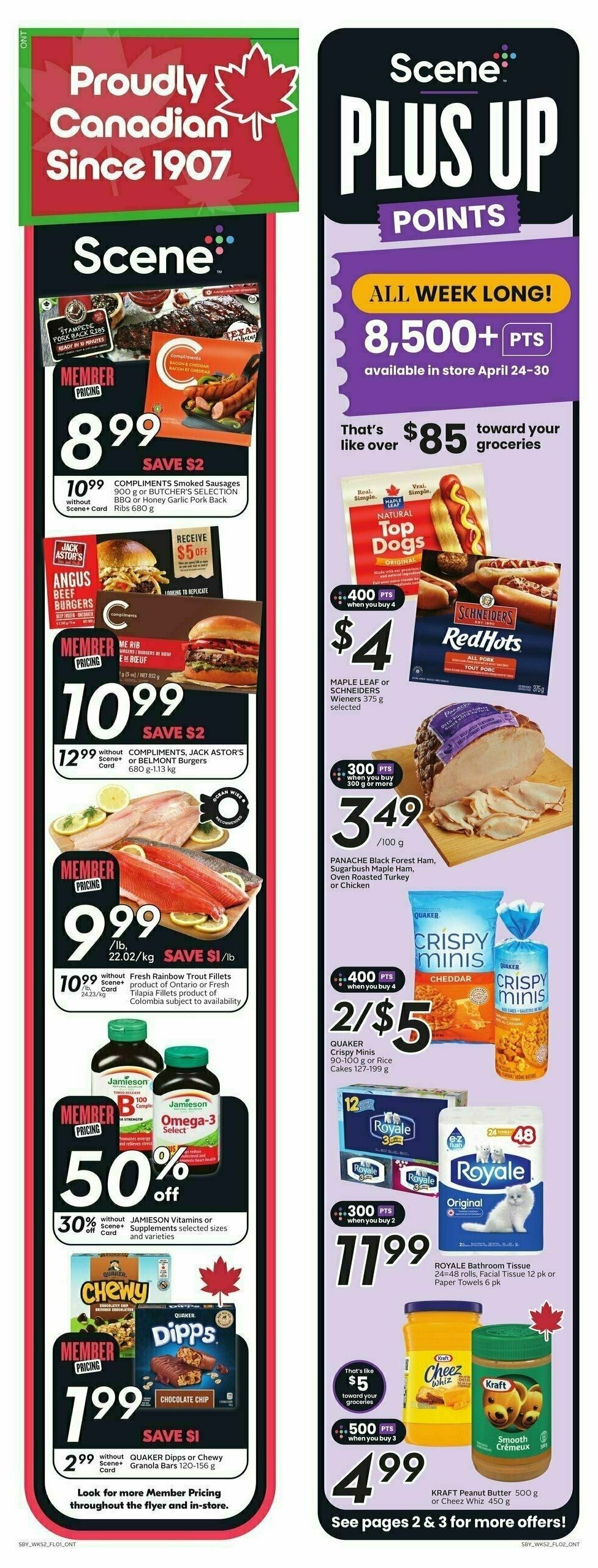 Sobeys Flyer from April 24